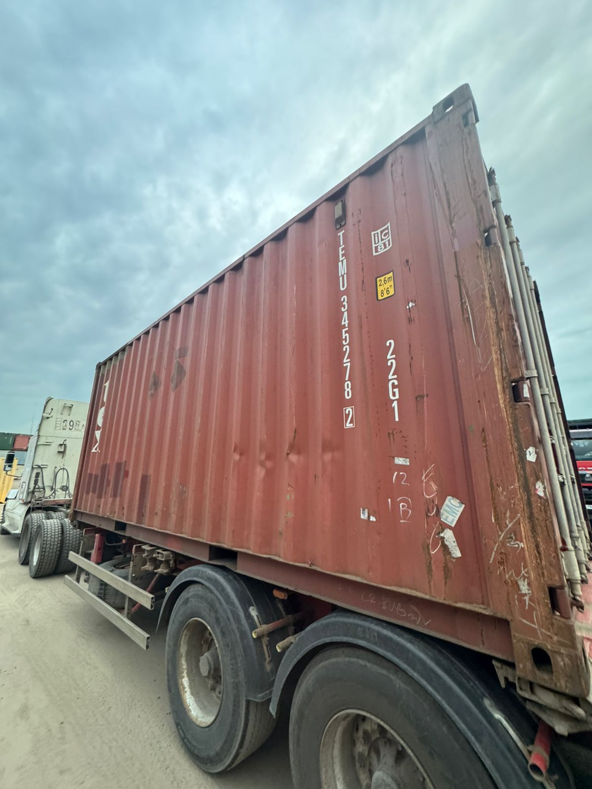 Морской контейнер TEMU3452782