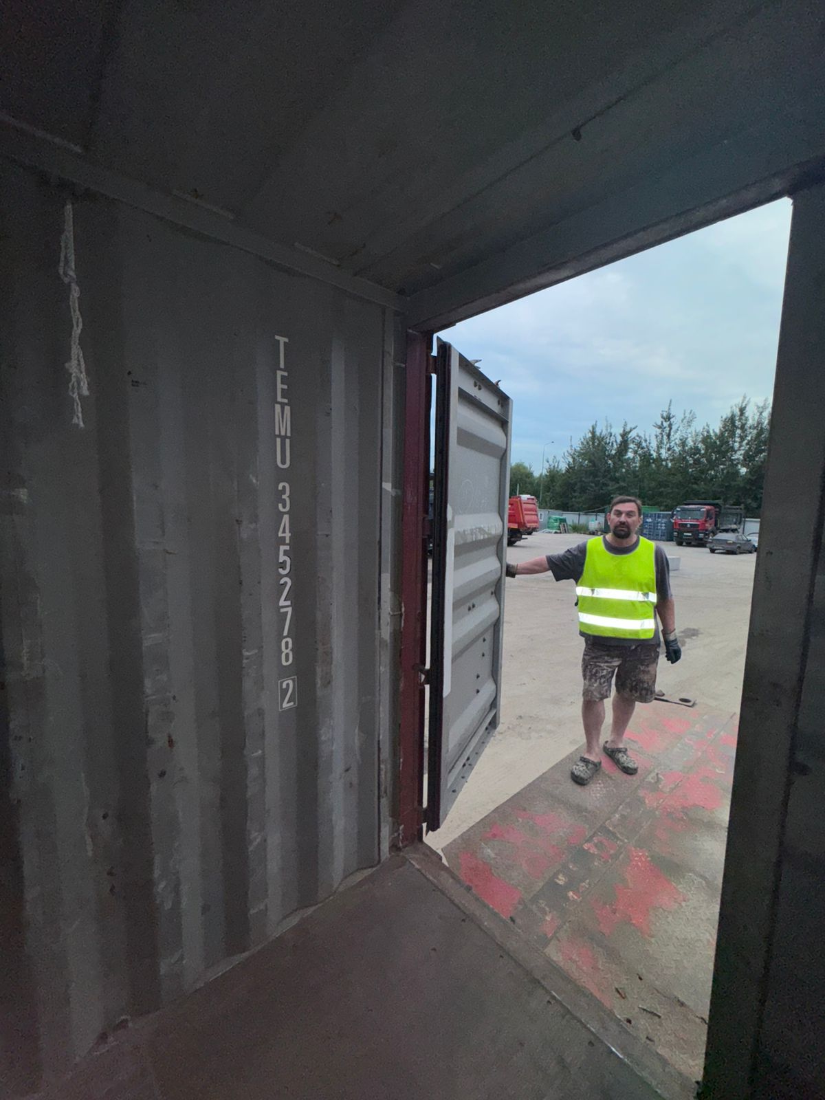 Морской контейнер TEMU3452782