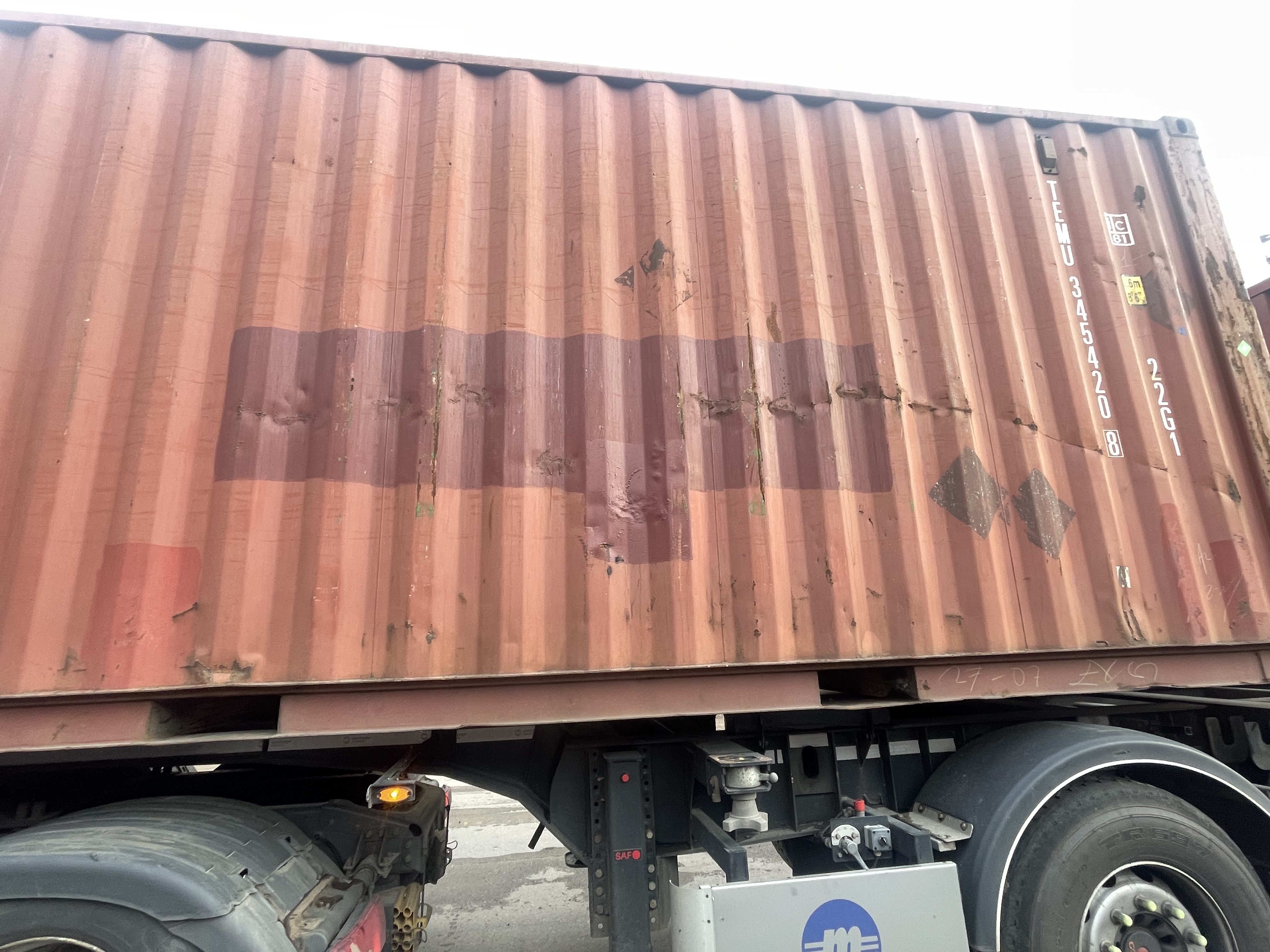 Морской контейнер TEMU3454208