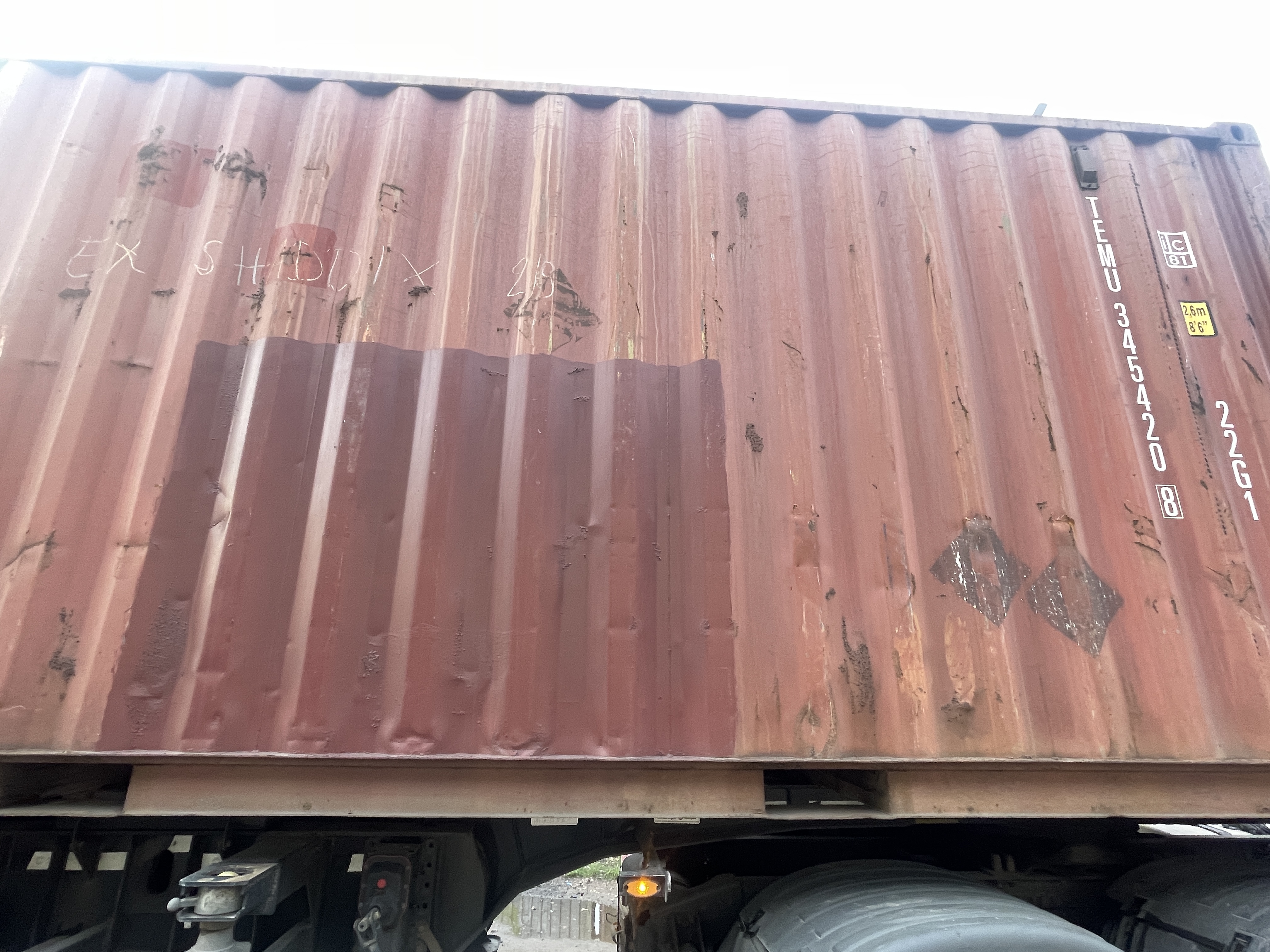 Морской контейнер TEMU3454208