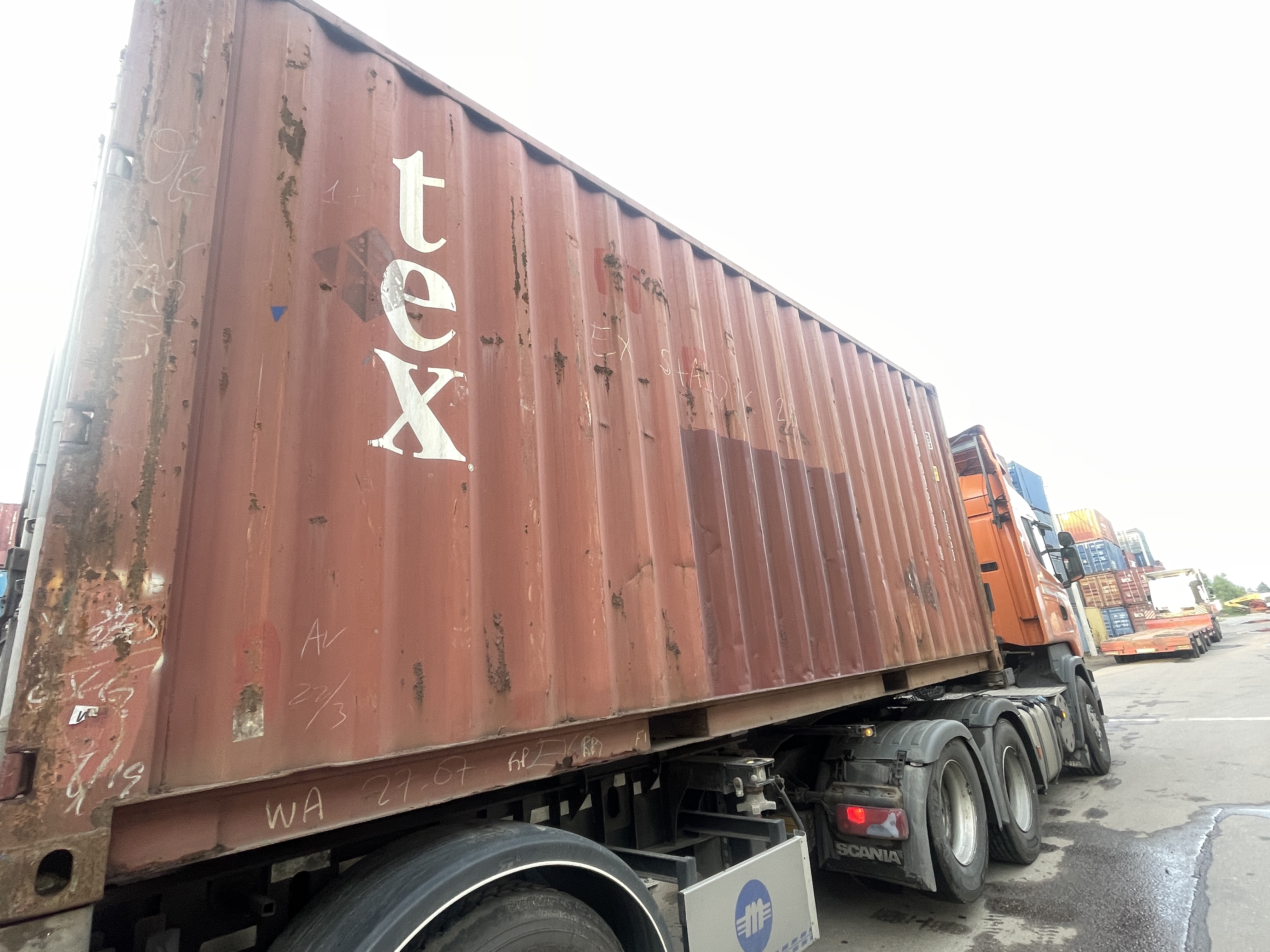 Морской контейнер TEMU3454208