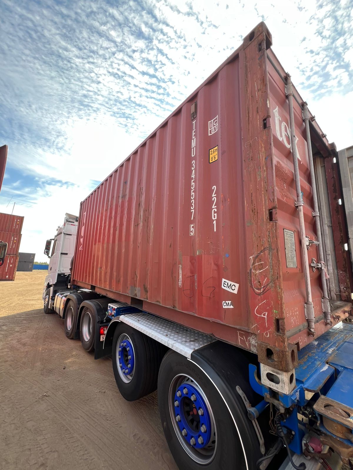 Морской контейнер TEMU3455375