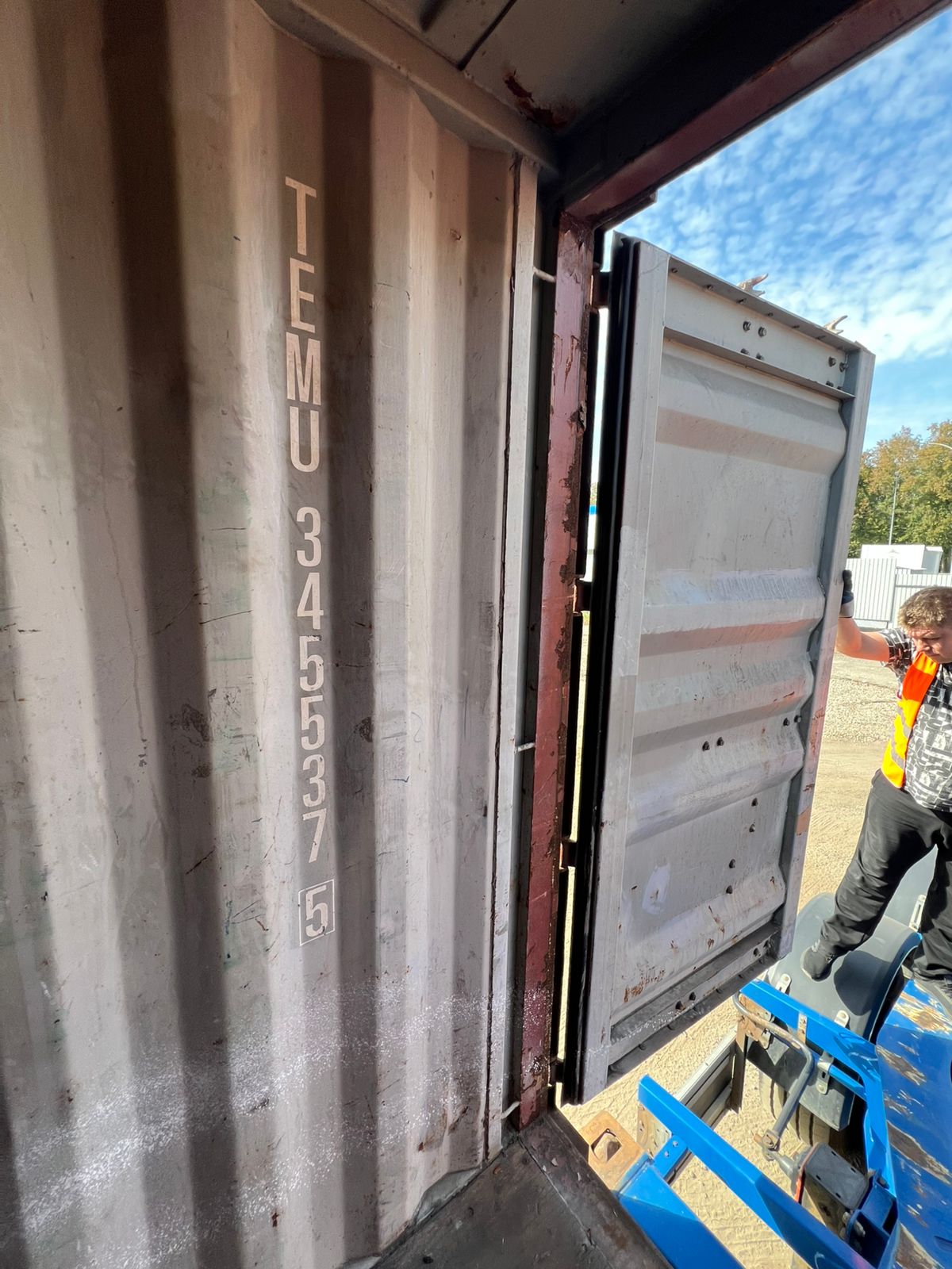 Морской контейнер TEMU3455375