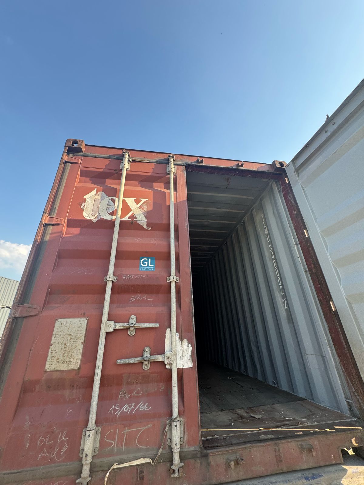 Морской контейнер TEMU3480022