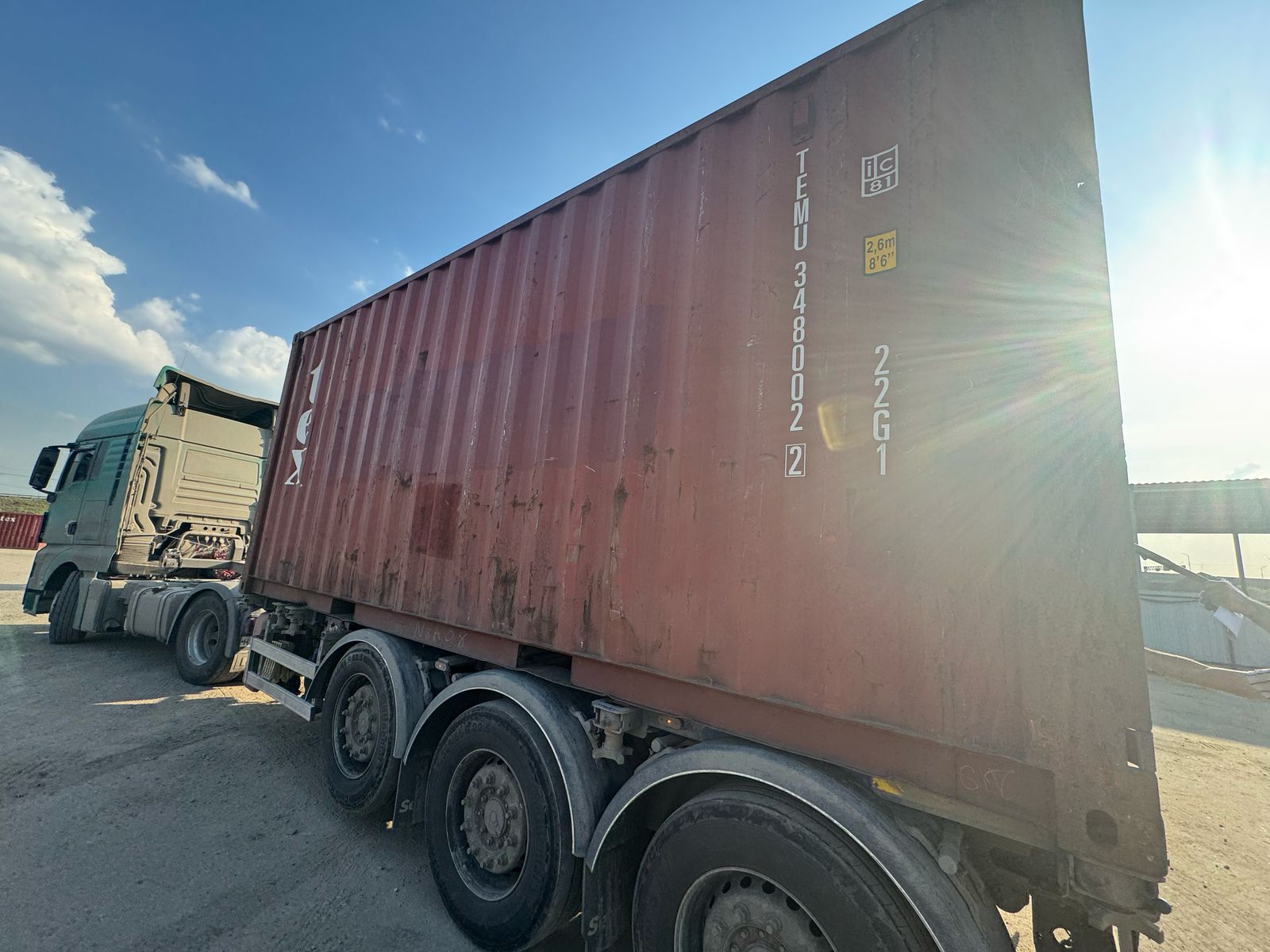 Морской контейнер TEMU3480022