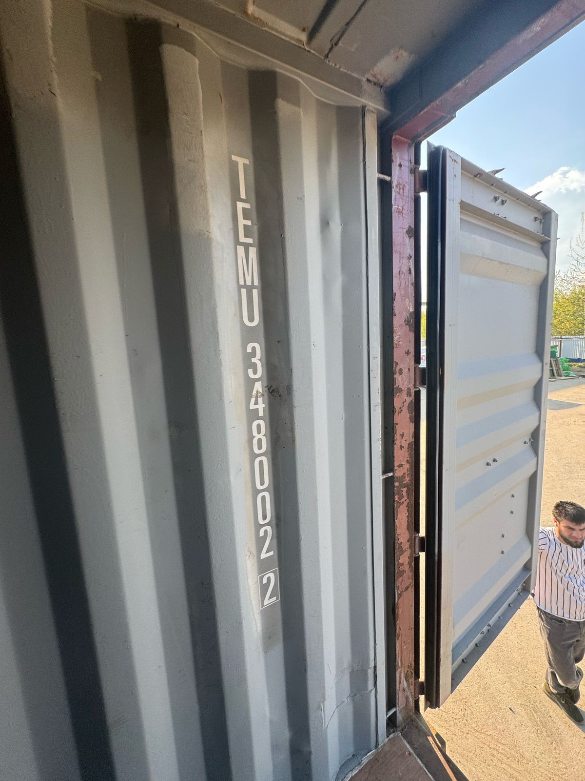 Морской контейнер TEMU3480022