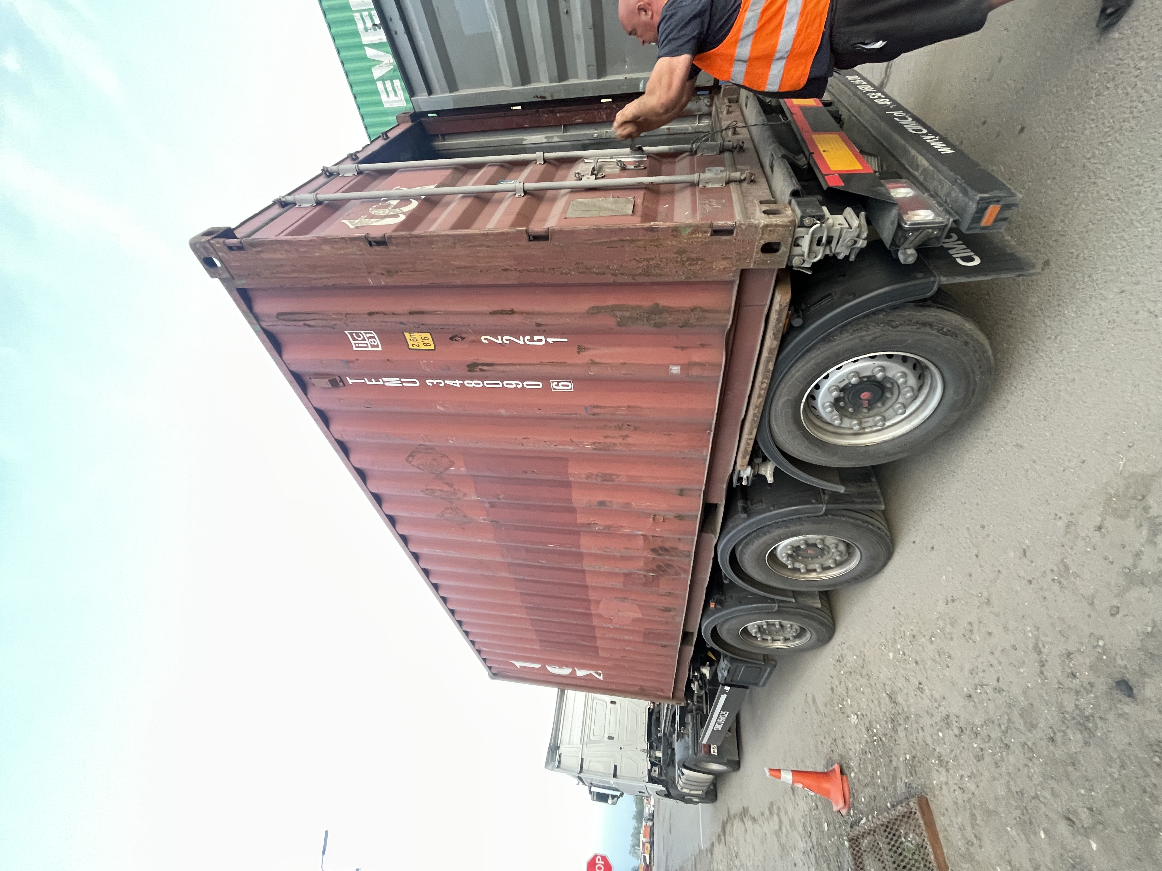 Морской контейнер TEMU3480906