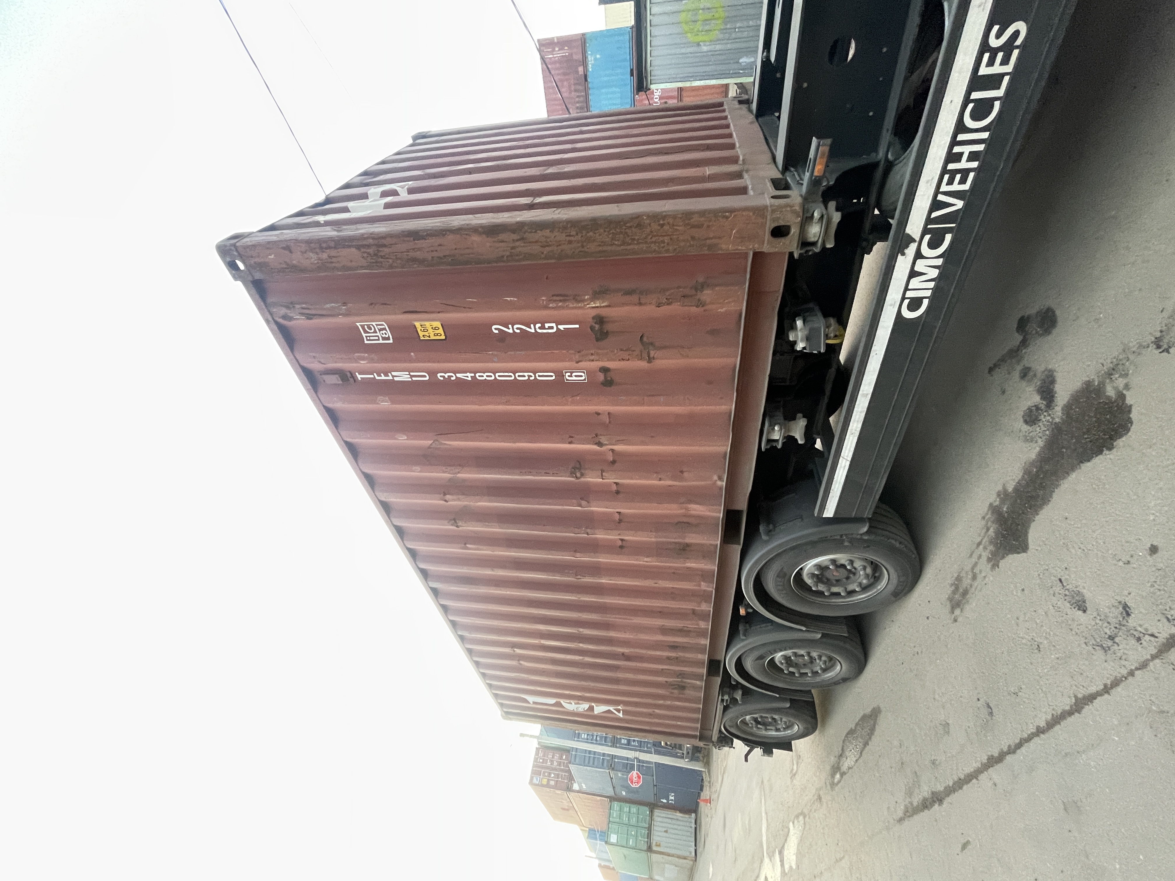 Морской контейнер TEMU3480906