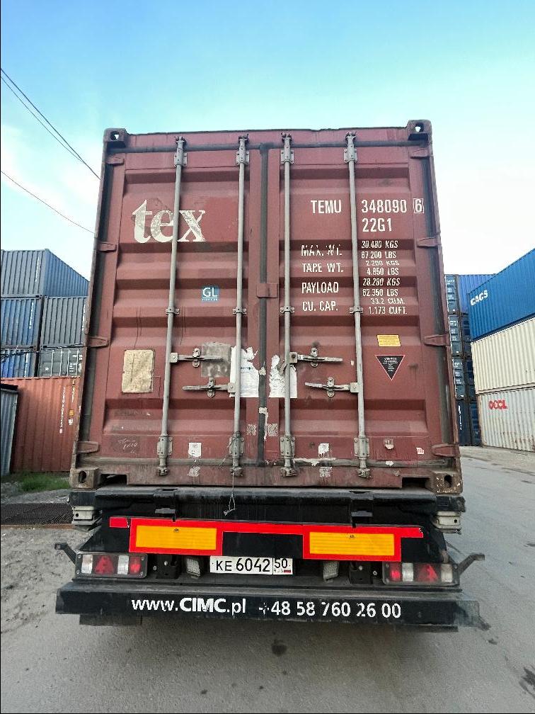 Морской контейнер TEMU3480906