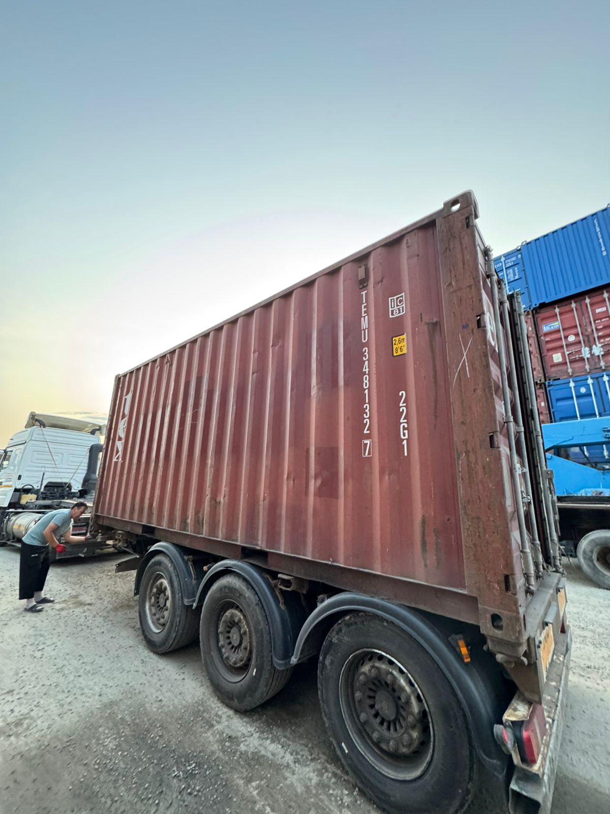 Морской контейнер TEMU3481327