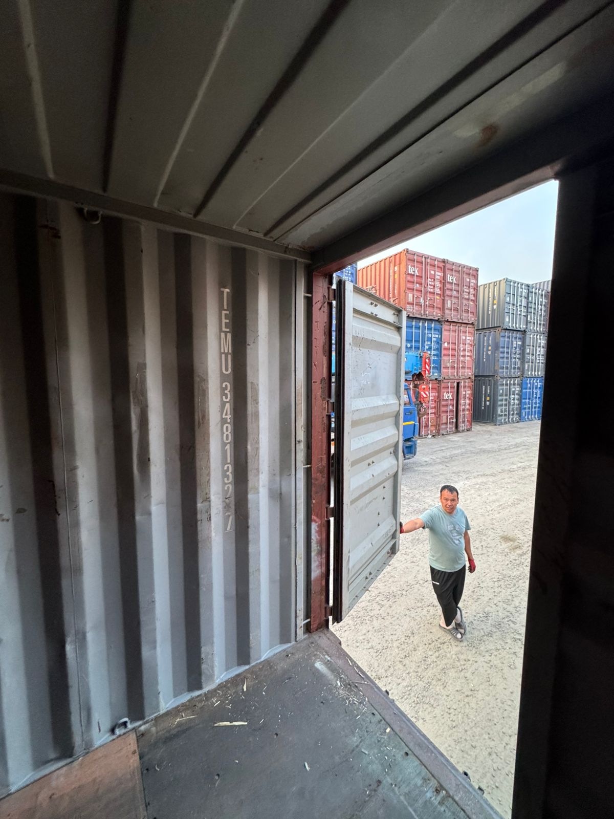 Морской контейнер TEMU3481327