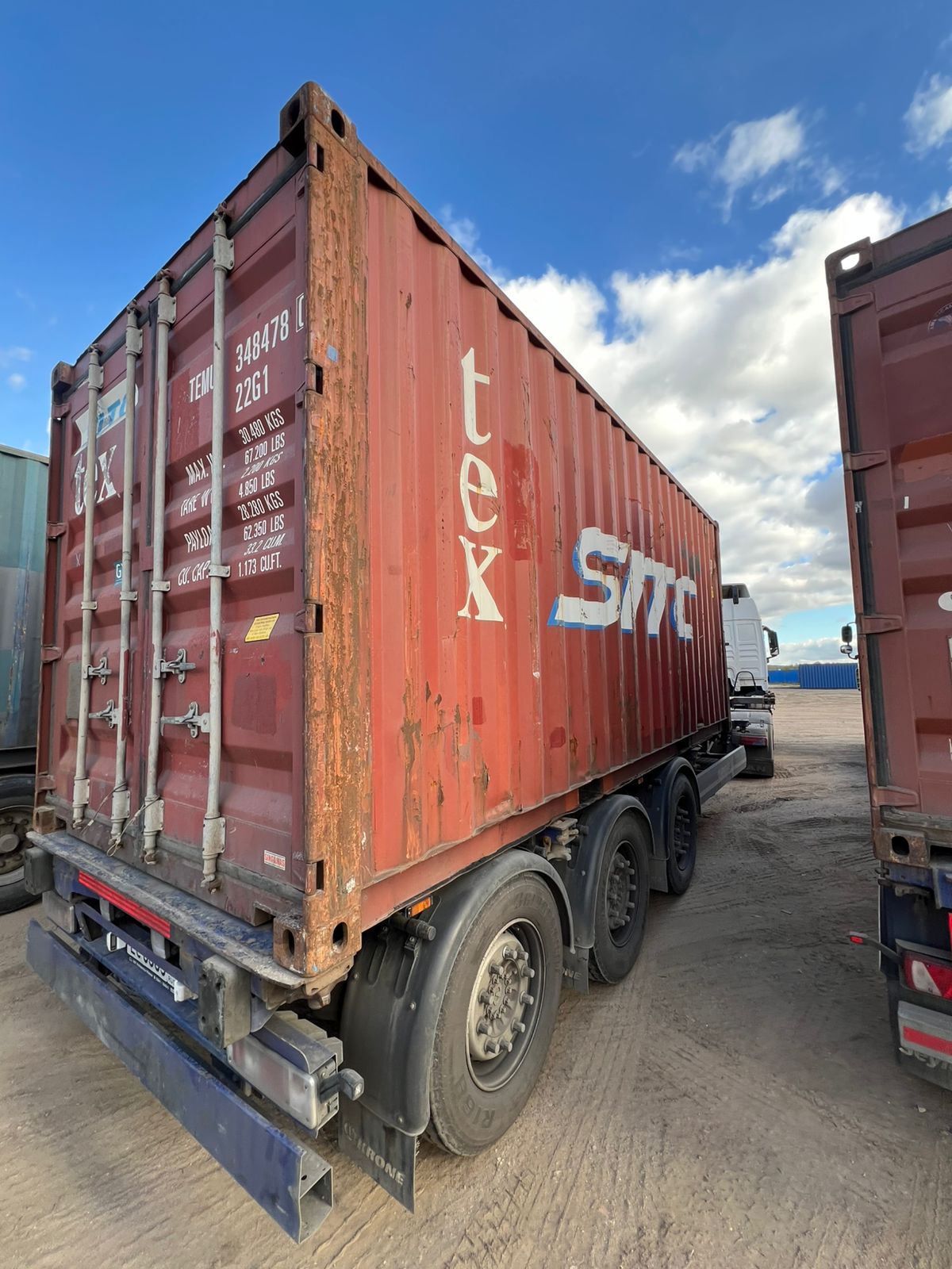 Морской контейнер TEMU3484780