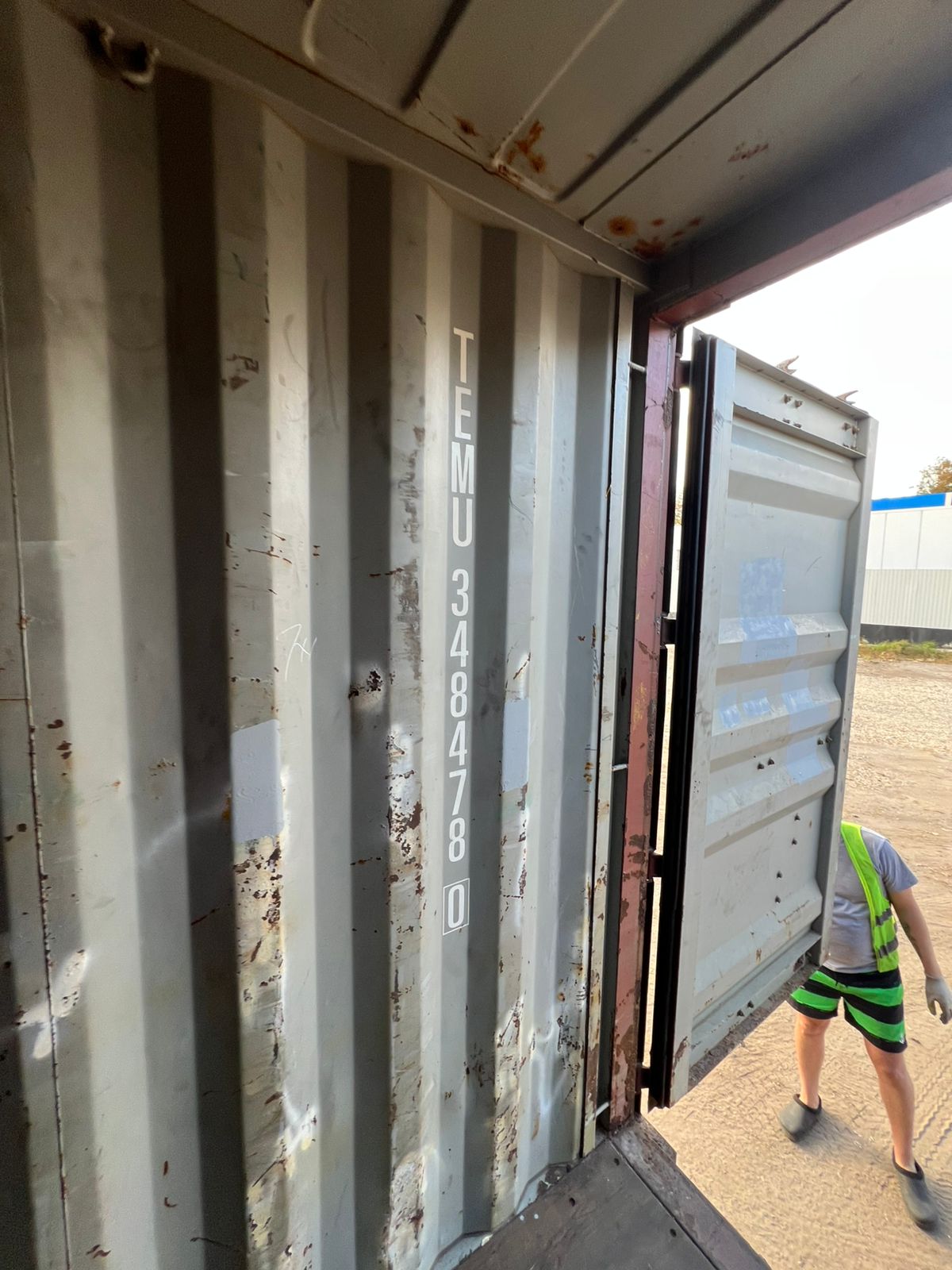 Морской контейнер TEMU3484780