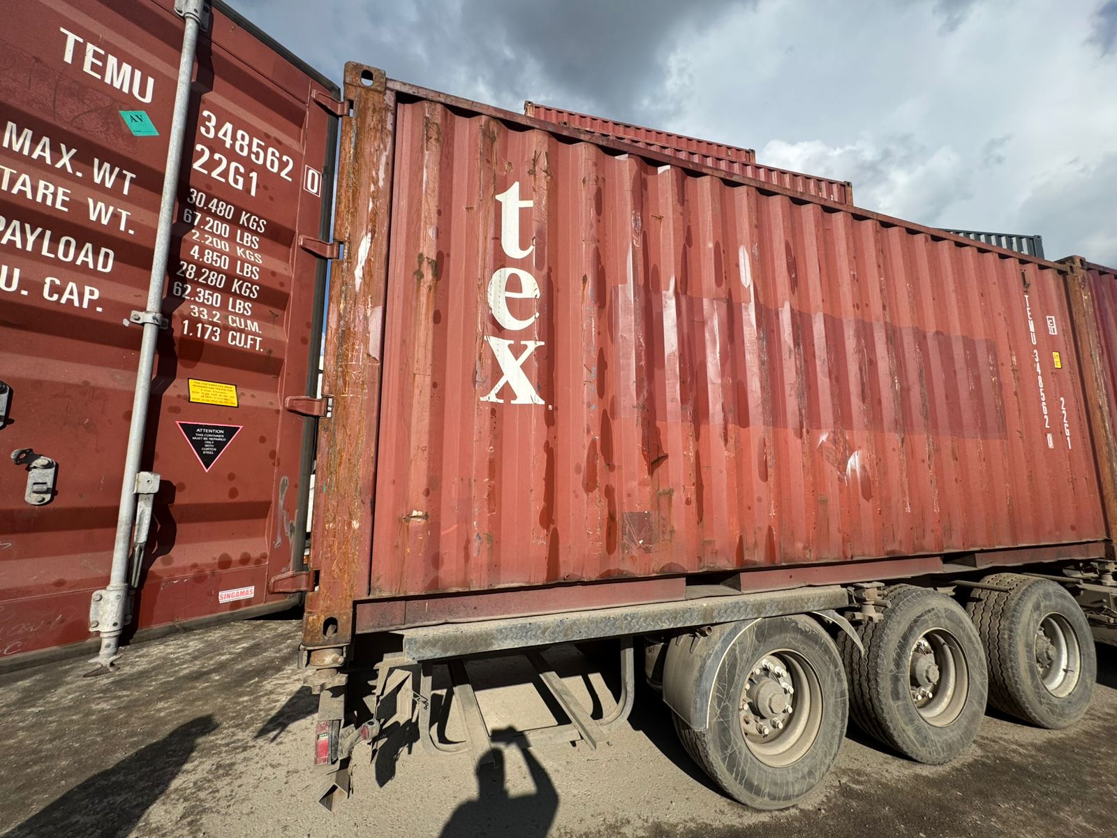 Морской контейнер TEMU3485620