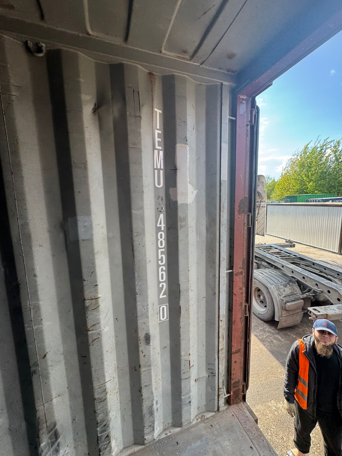 Морской контейнер TEMU3485620