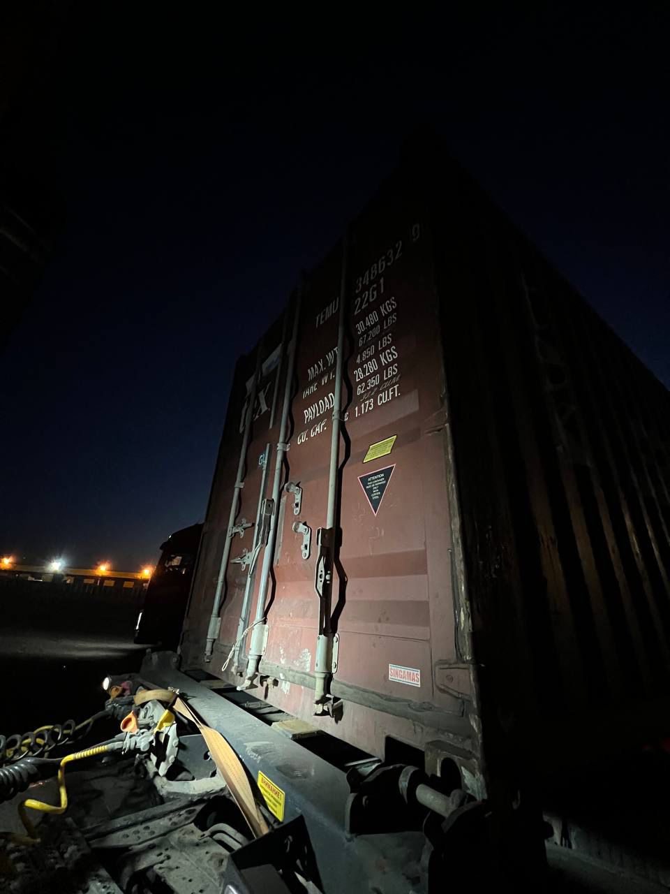 Морской контейнер TEMU3486329