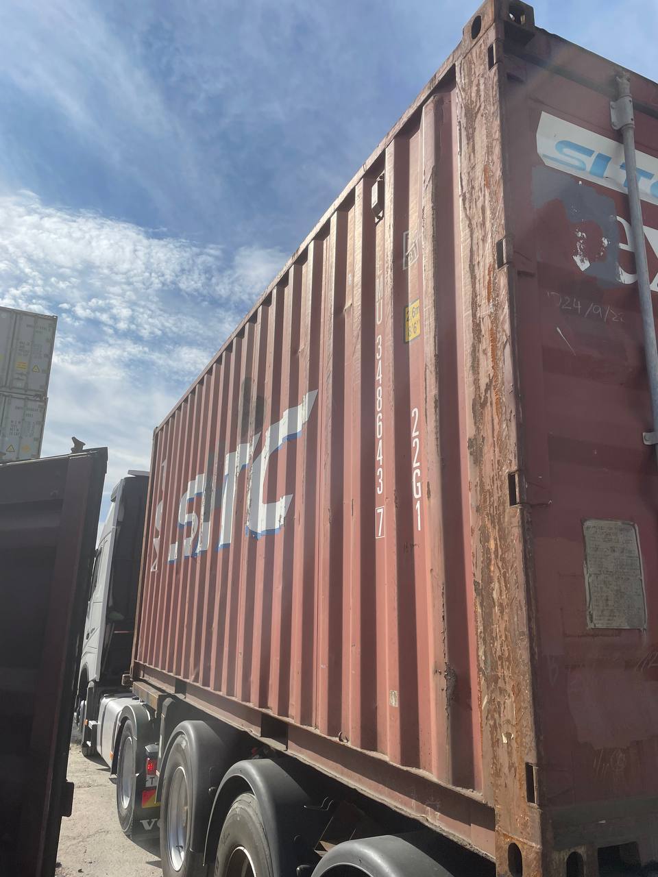 Морской контейнер TEMU3486437