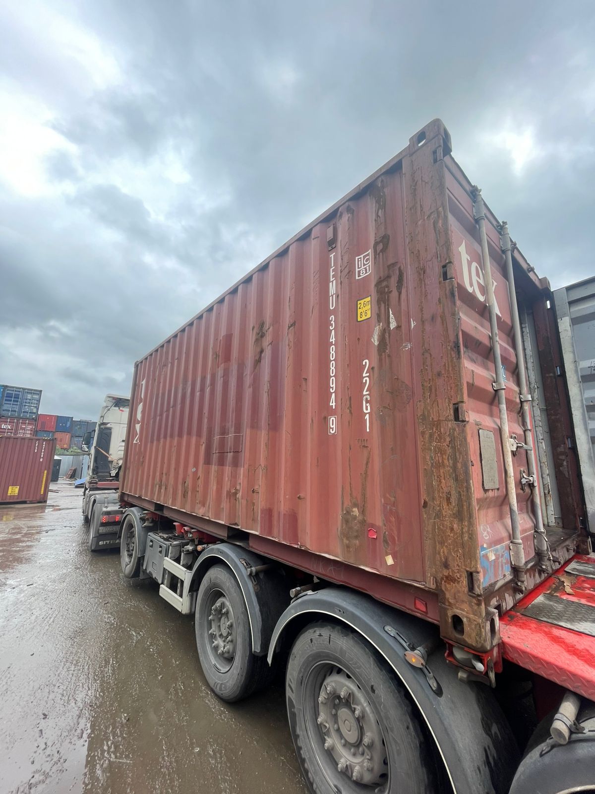 Морской контейнер TEMU3488949