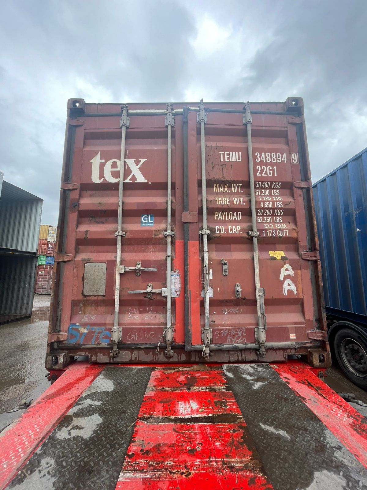 Морской контейнер TEMU3488949
