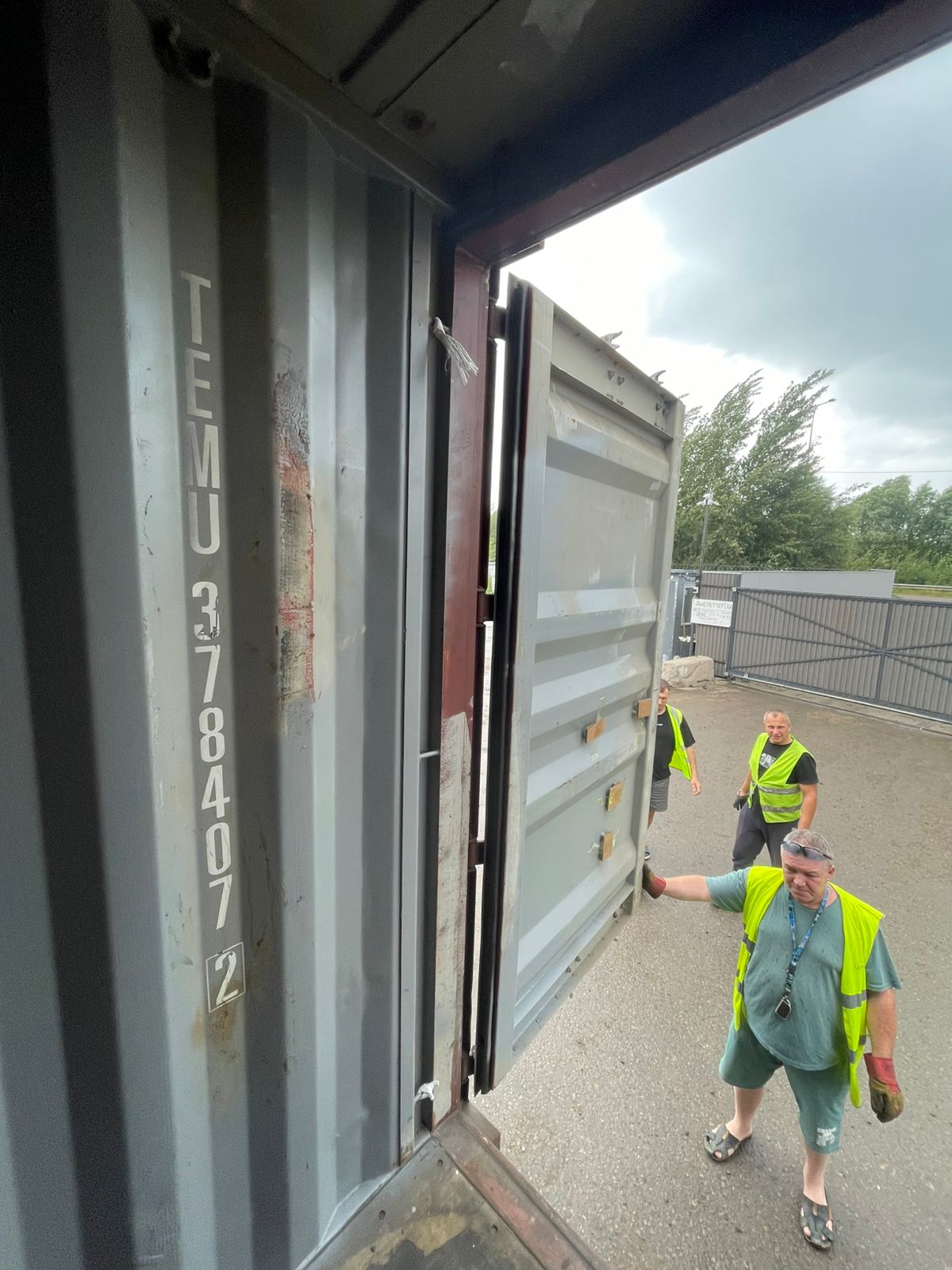 Морской контейнер TEMU3490695