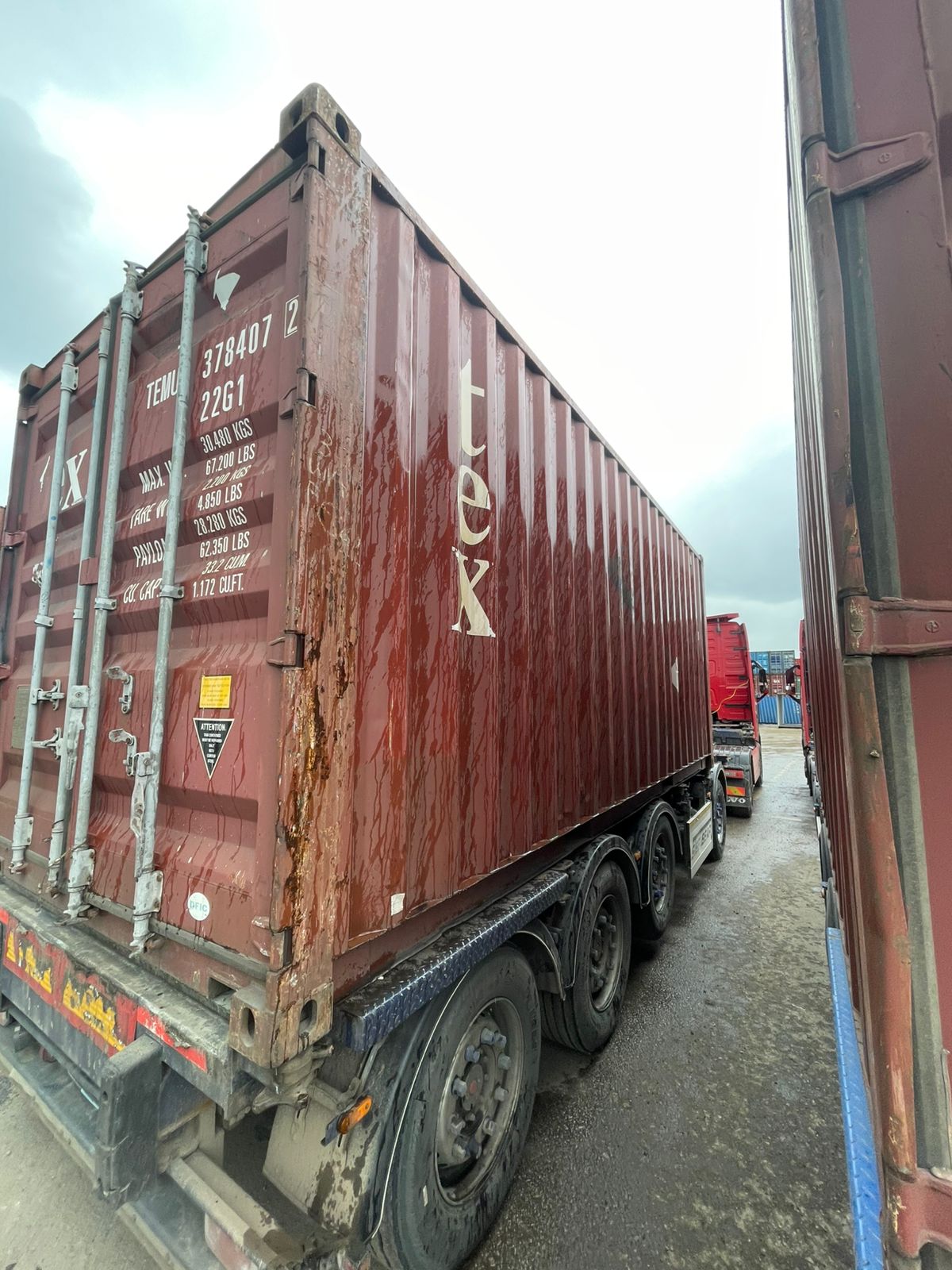 Морской контейнер TEMU3490695