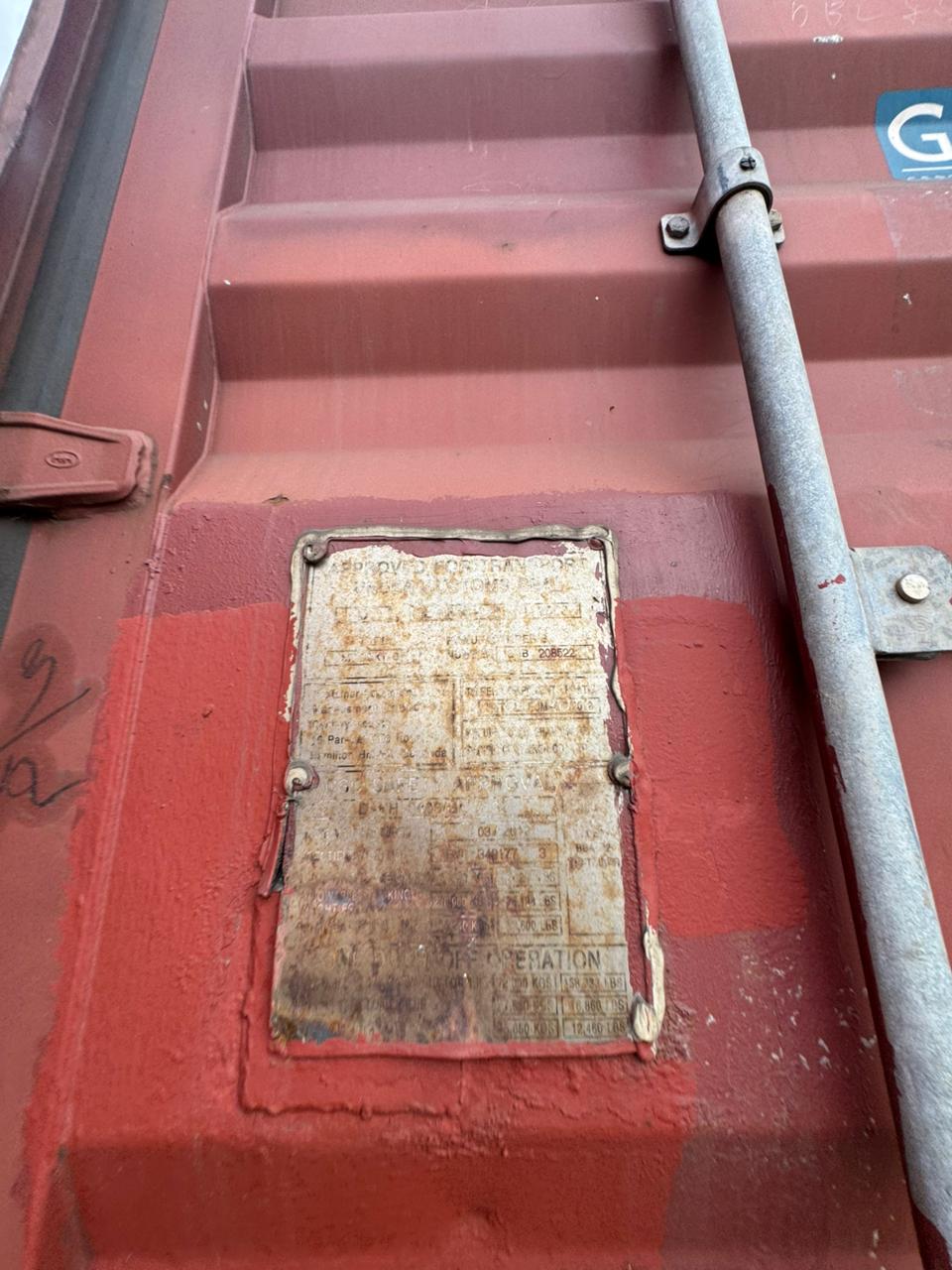 Морской контейнер TEMU3491773