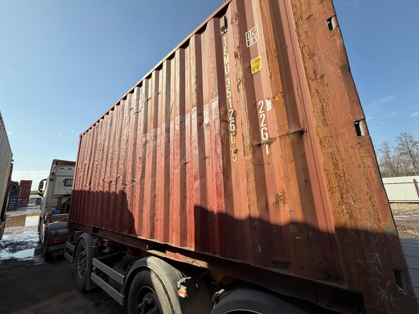 Морской контейнер TEMU3512665