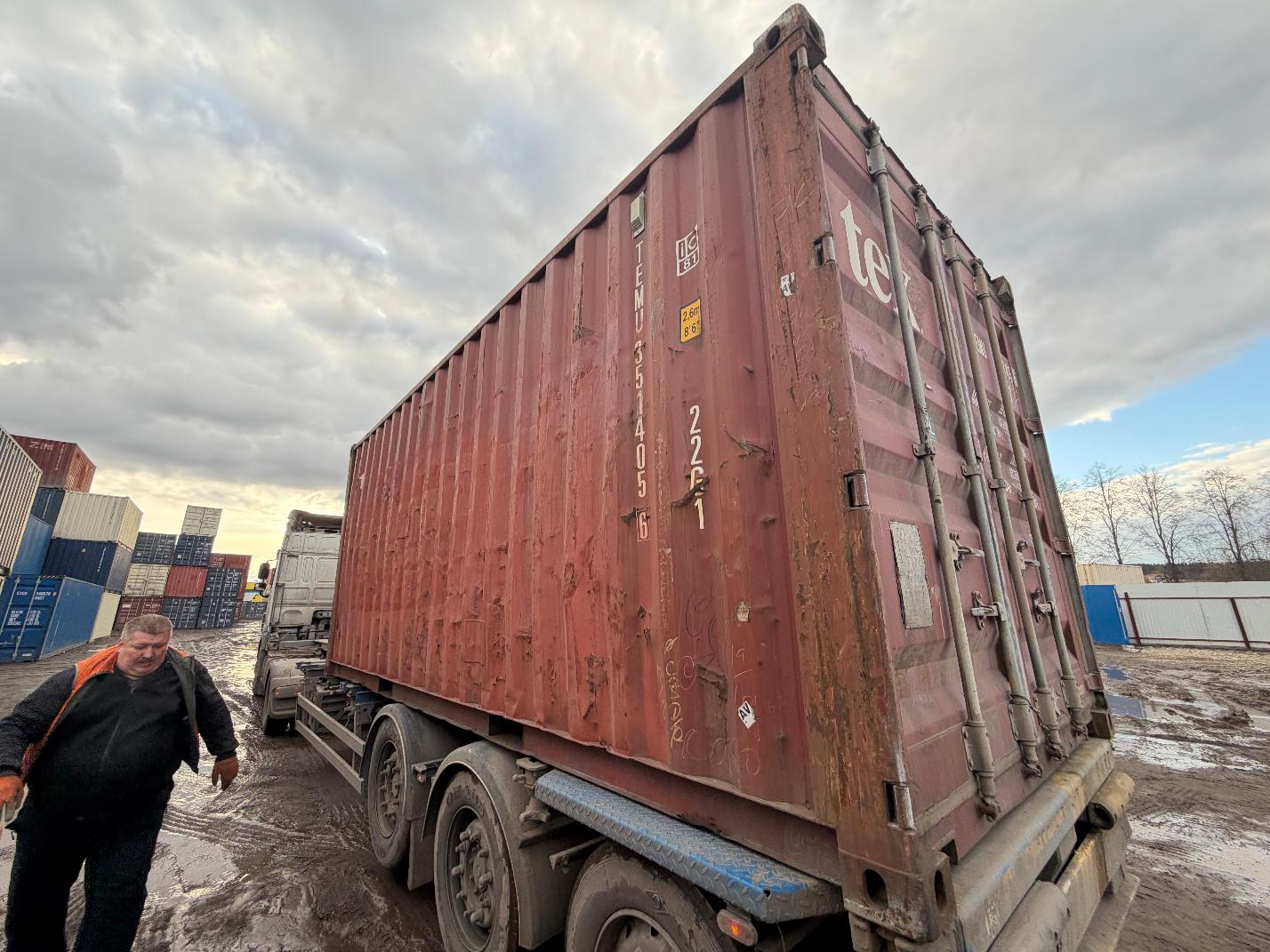 Морской контейнер TEMU3514056