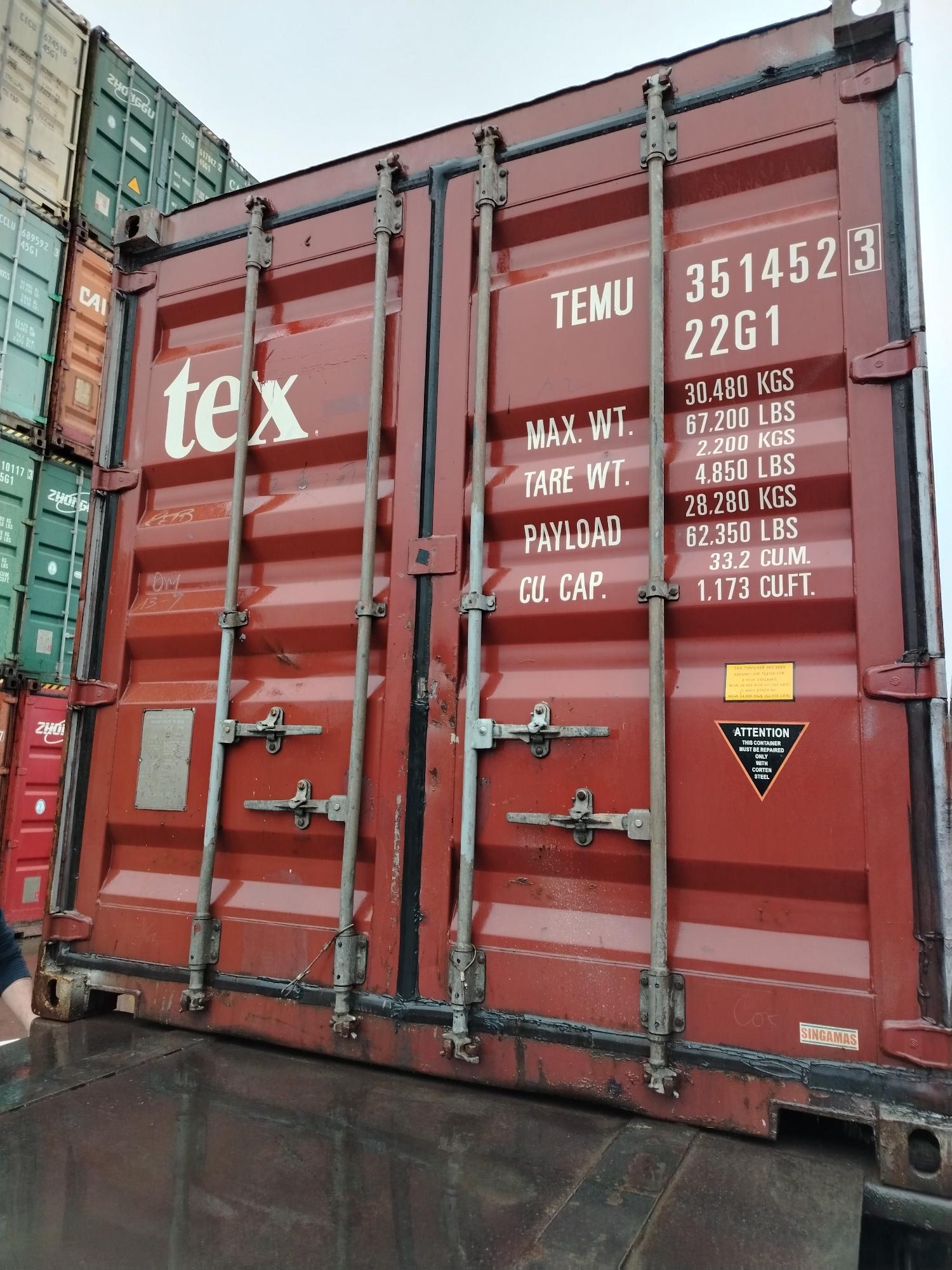 Морской контейнер TEMU3514523