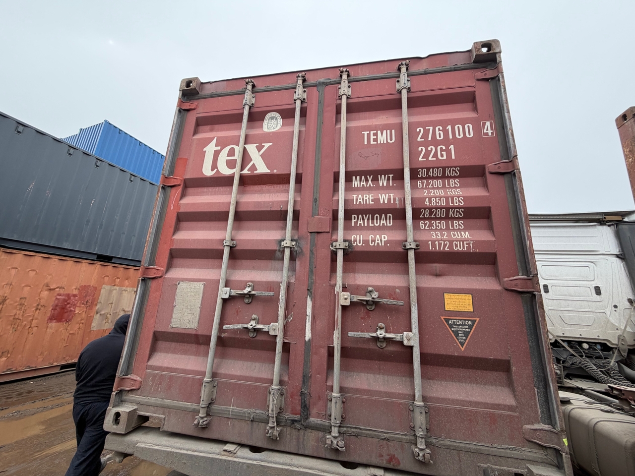 Морской контейнер TEMU3515366