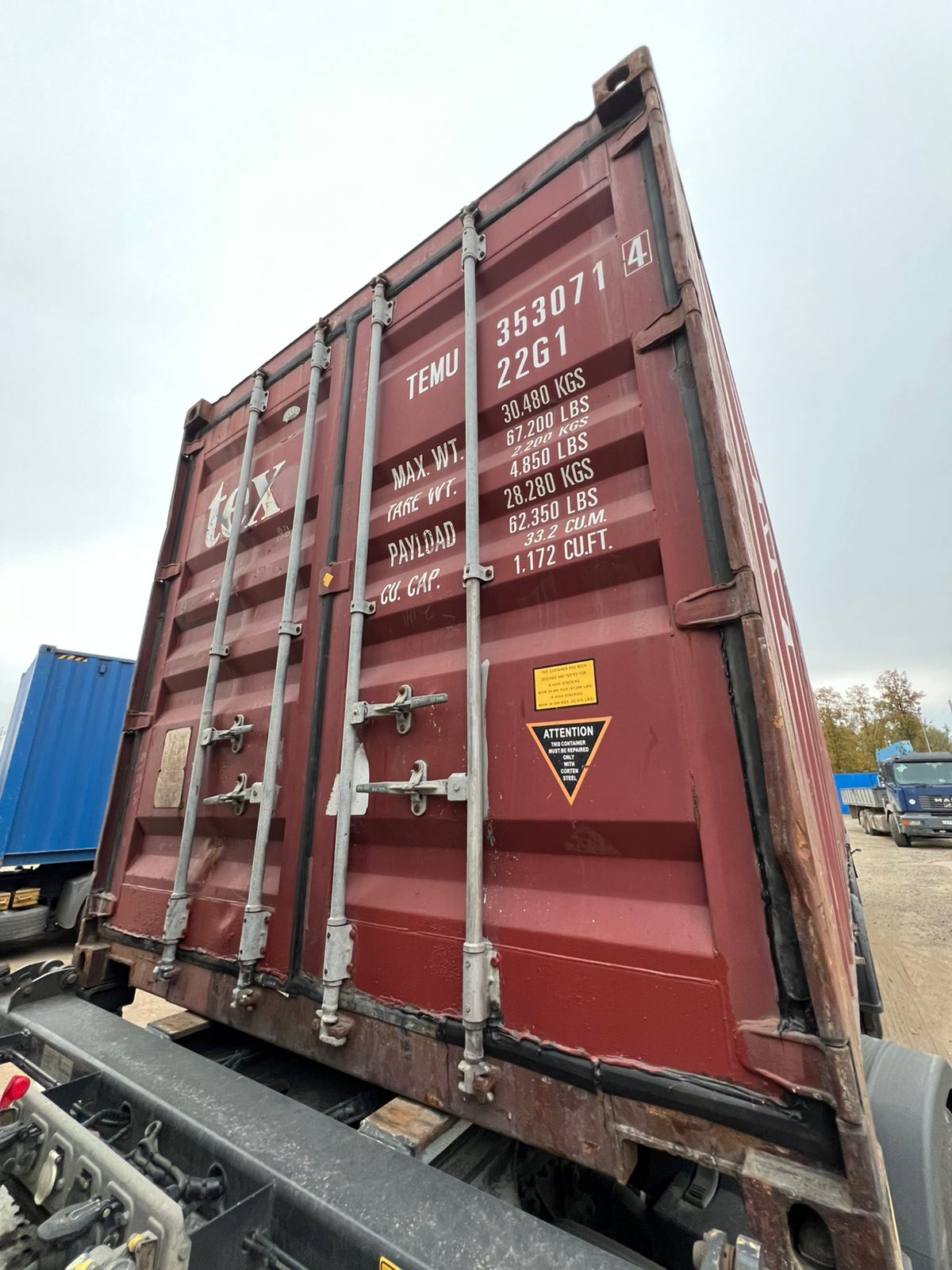 Морской контейнер TEMU3530714