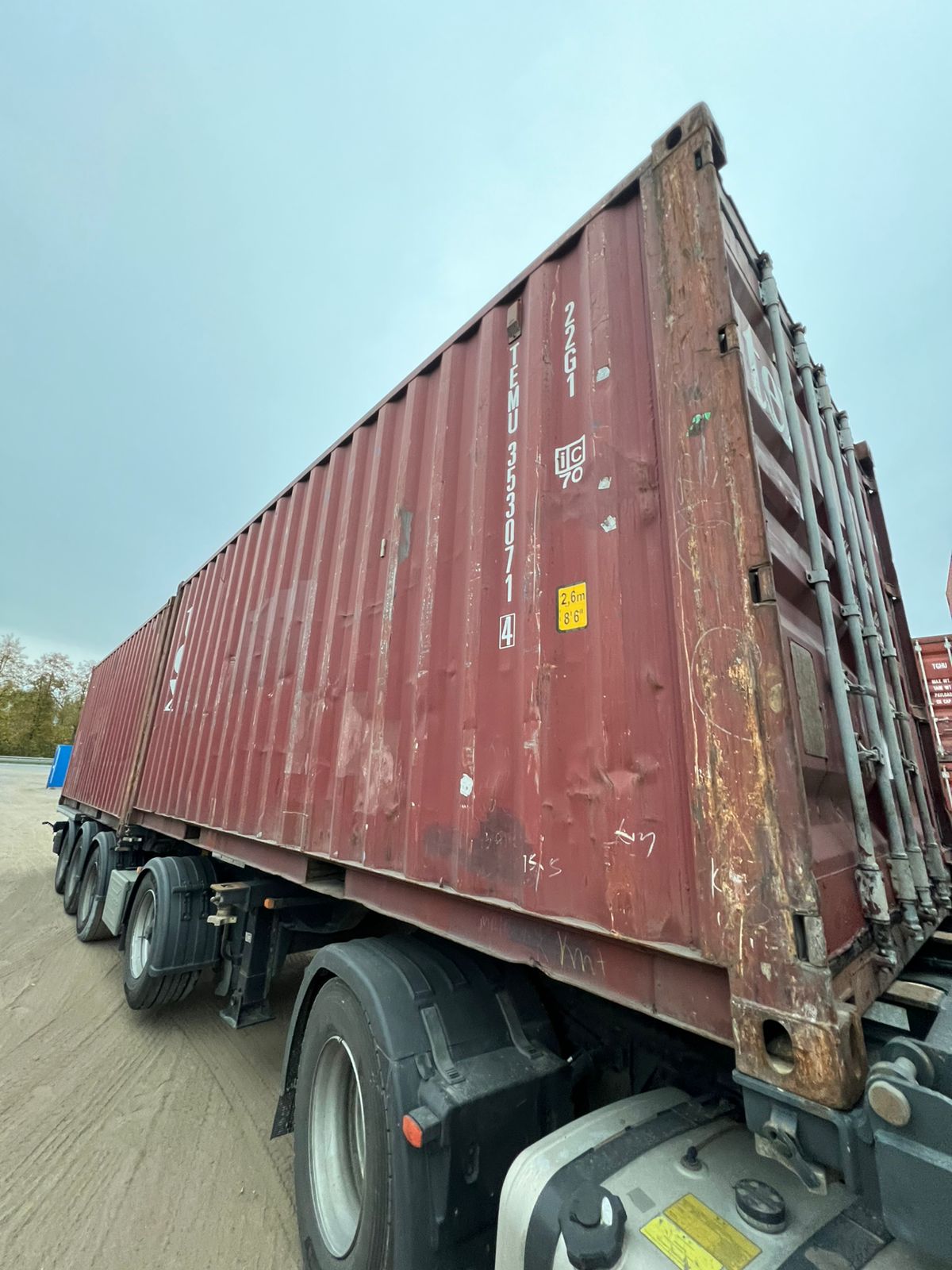 Морской контейнер TEMU3530714