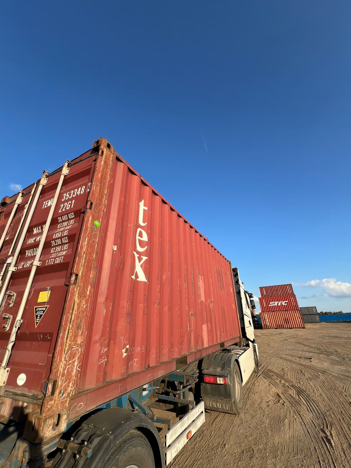 Морской контейнер TEMU3533483