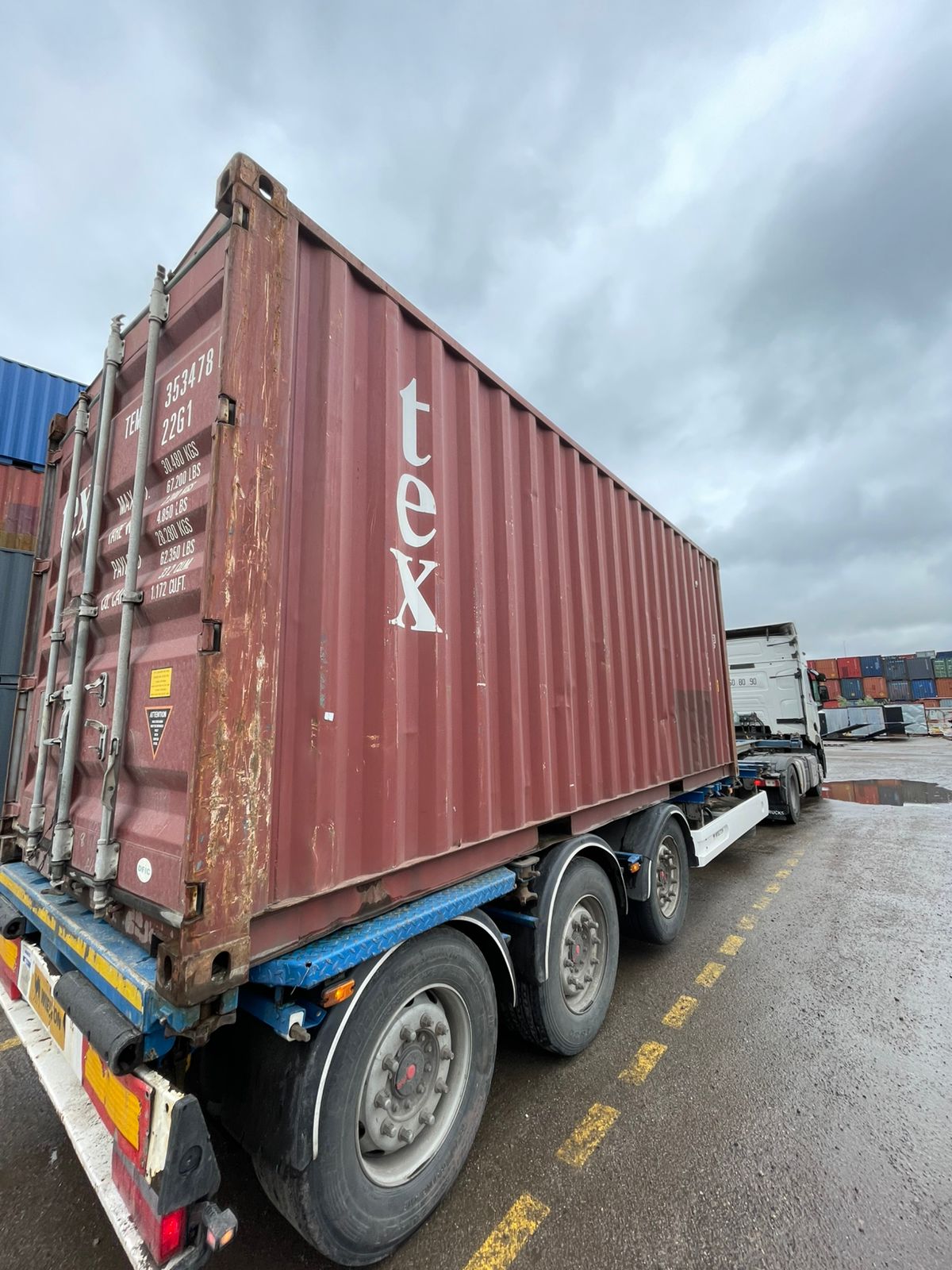 Морской контейнер TEMU3534788