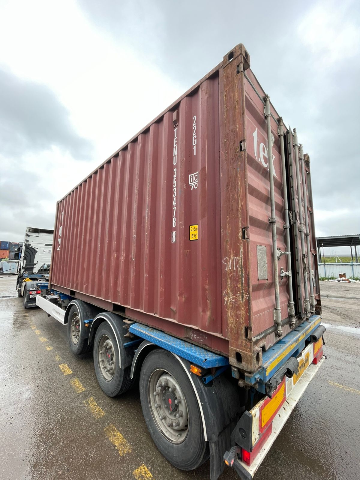 Морской контейнер TEMU3534788