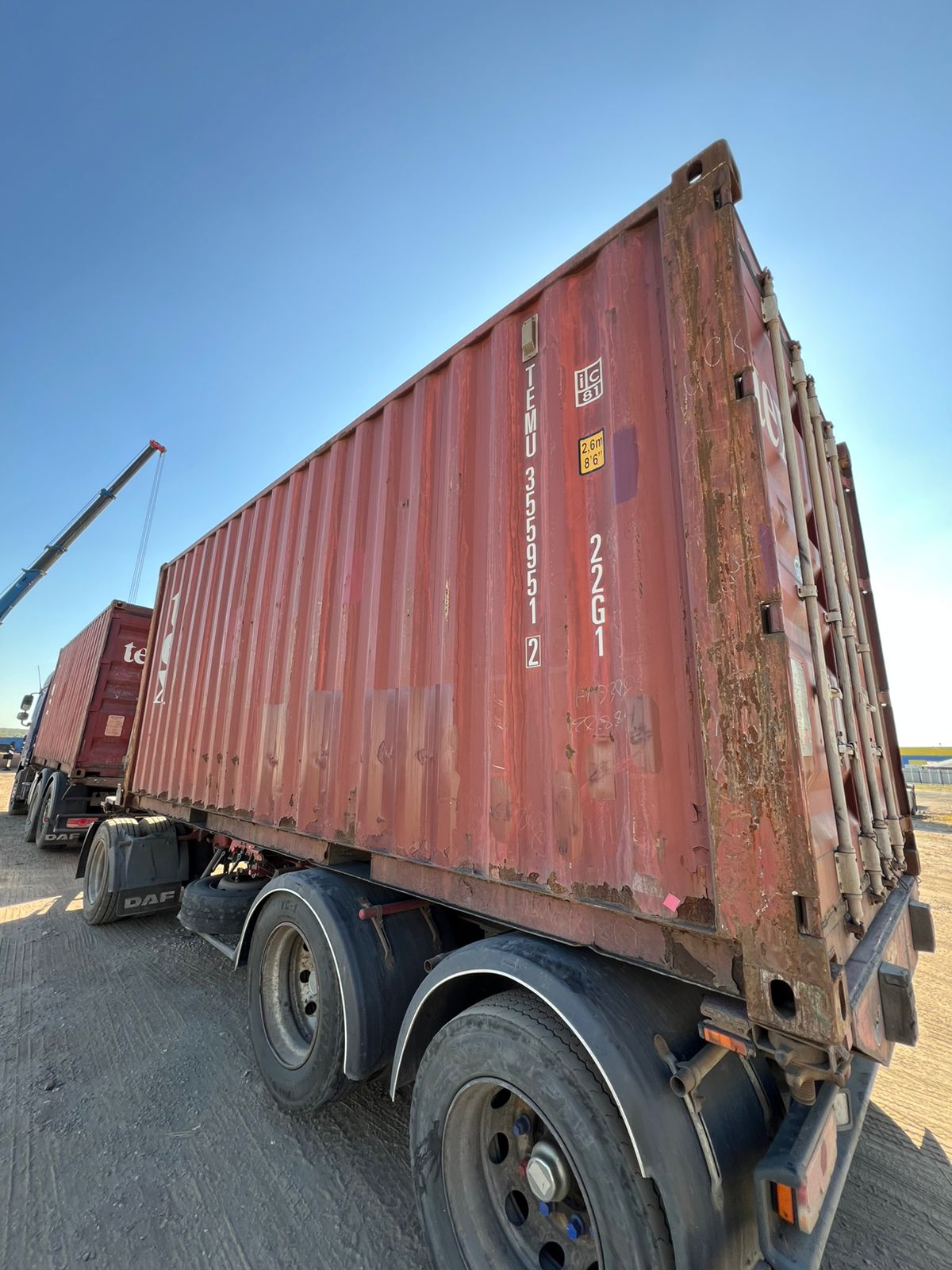 Морской контейнер TEMU3559512