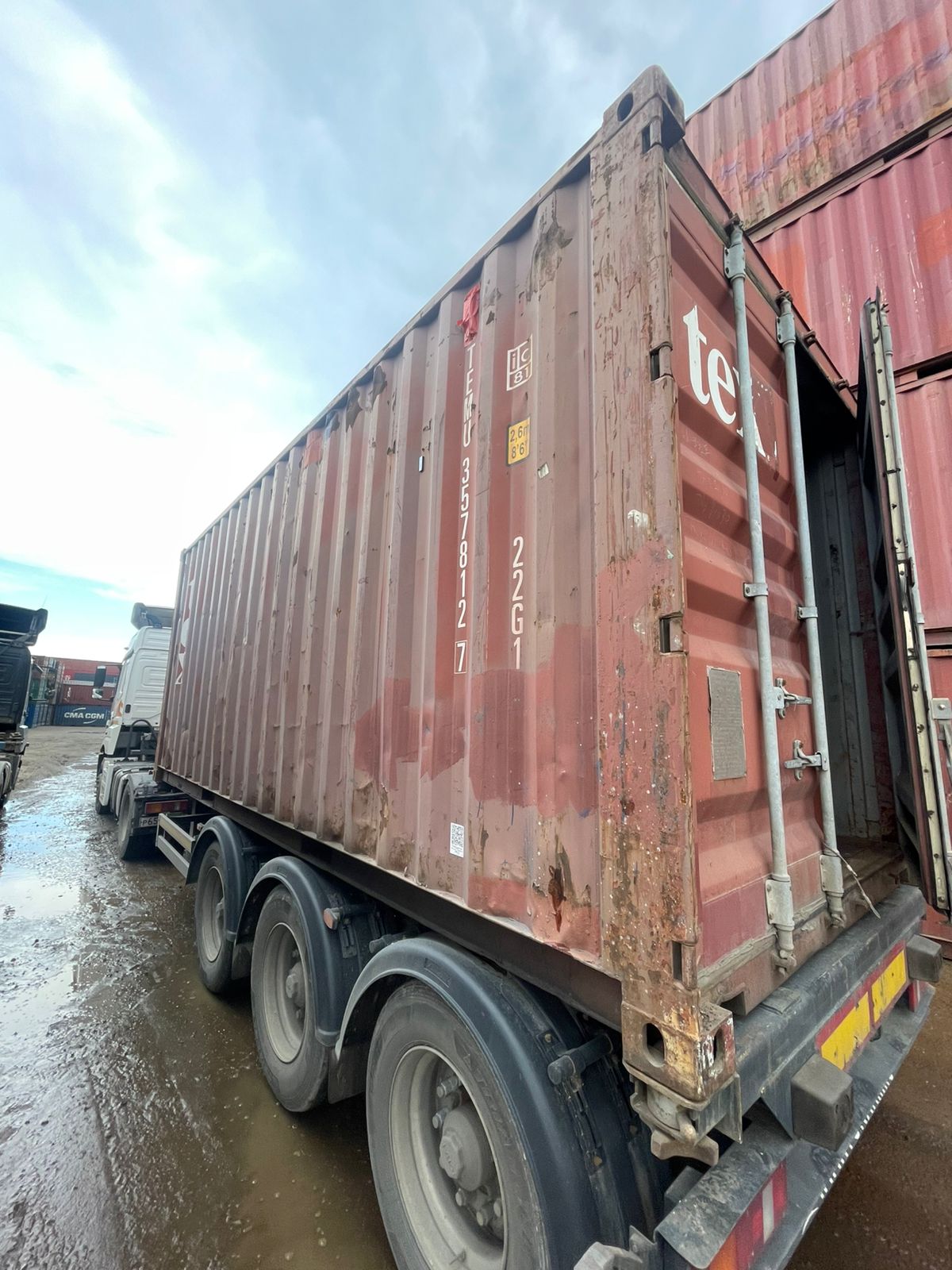 Морской контейнер TEMU3578127