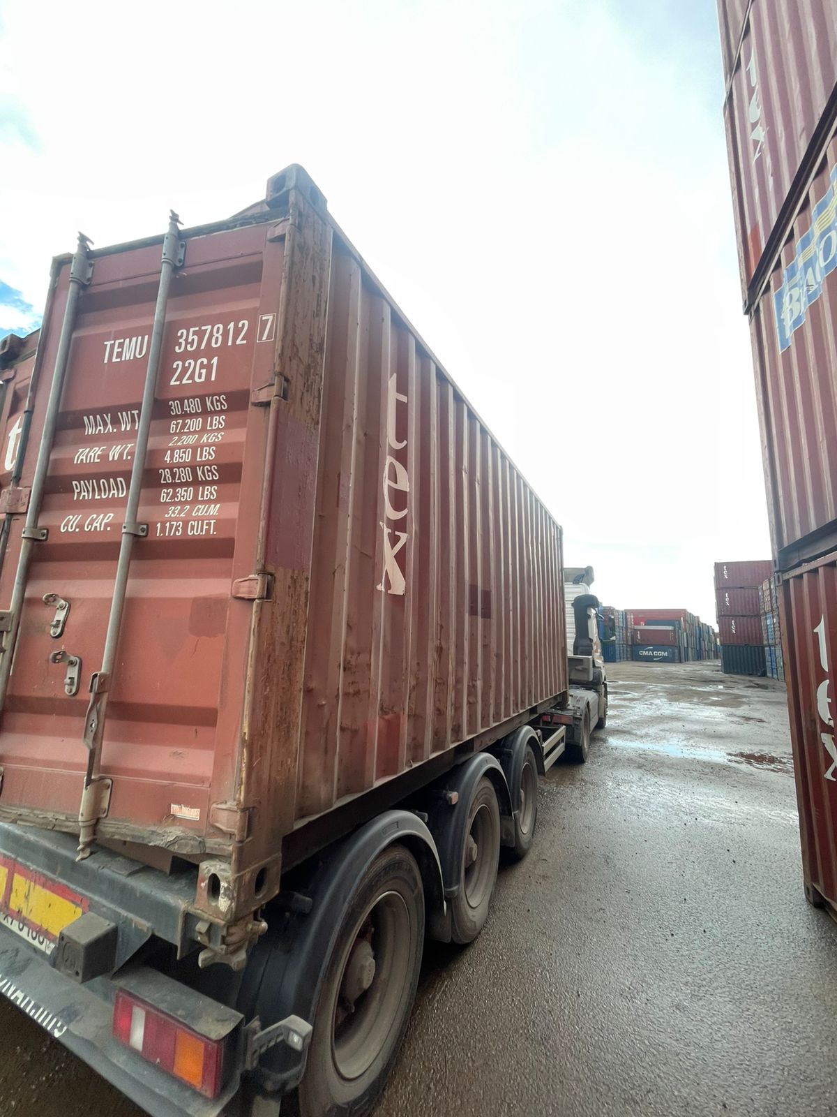 Морской контейнер TEMU3578127