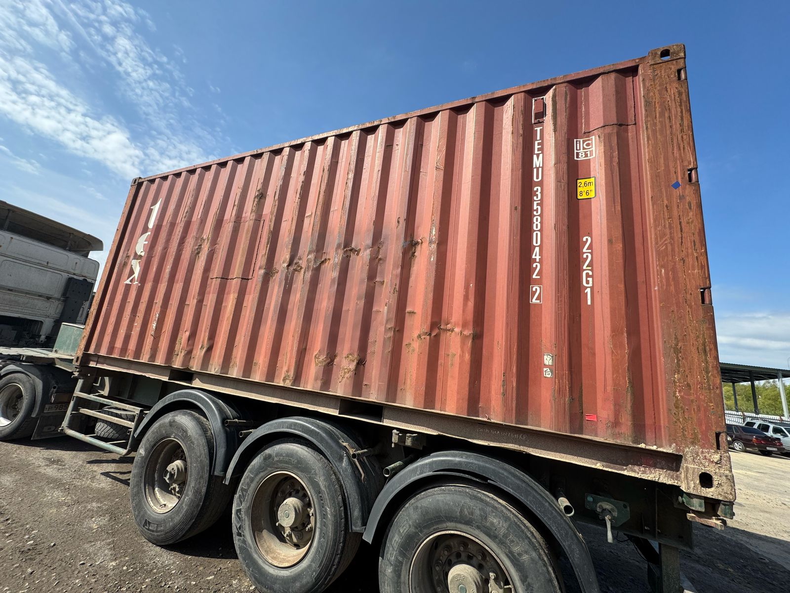 Морской контейнер TEMU3580422