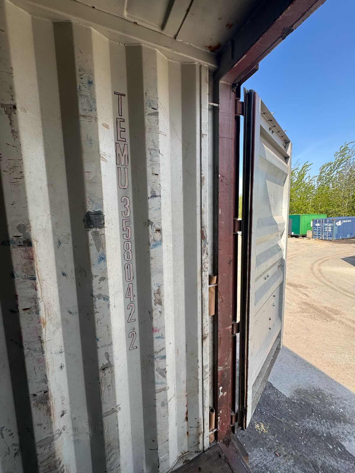 Морской контейнер TEMU3580422