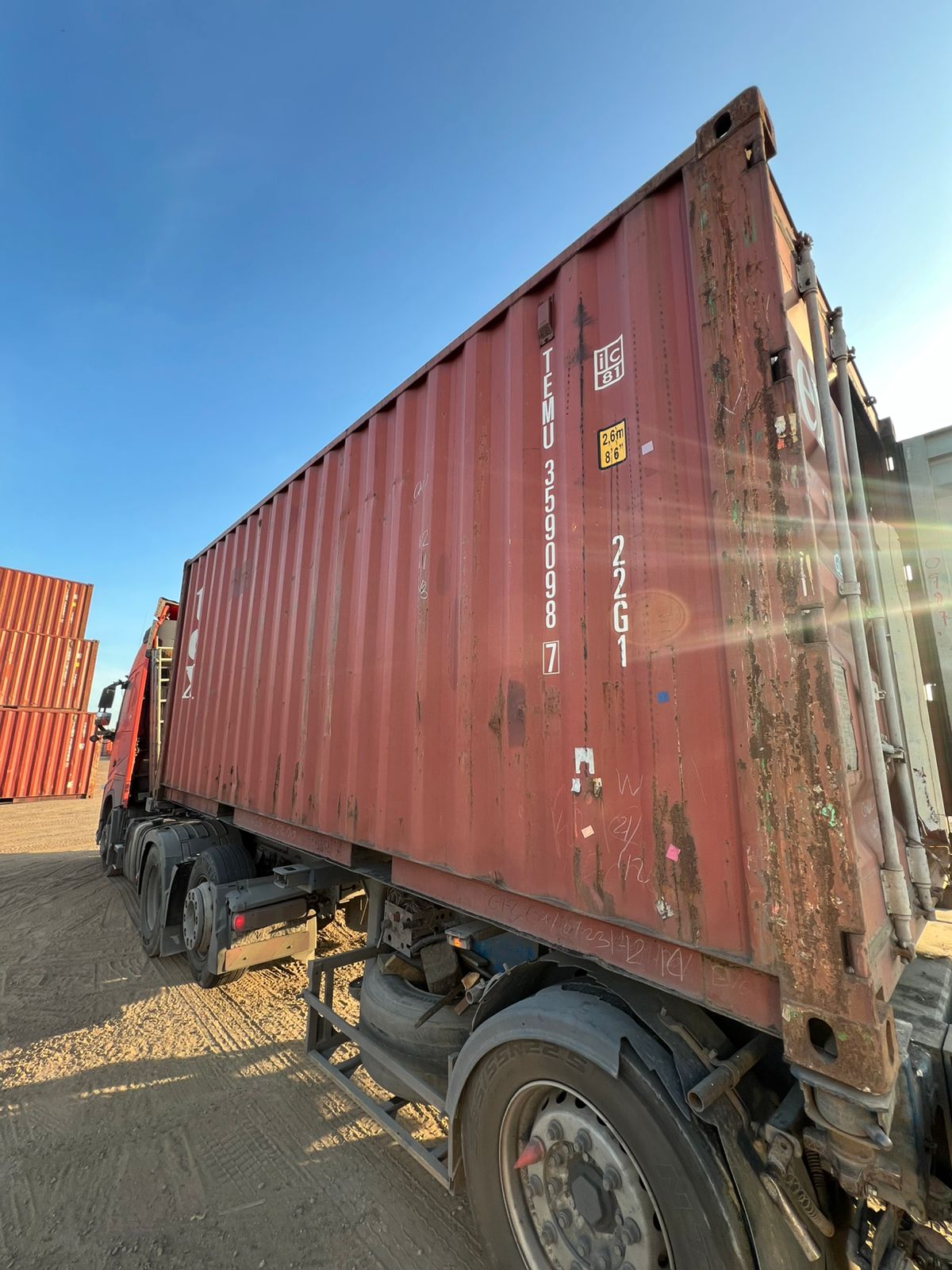 Морской контейнер TEMU3590987