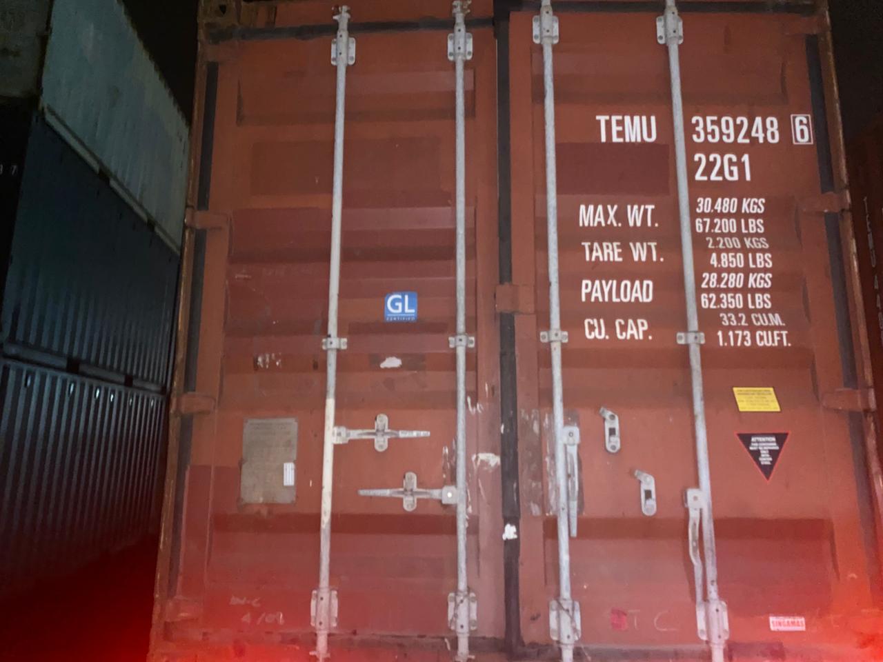 Морской контейнер TEMU3592486