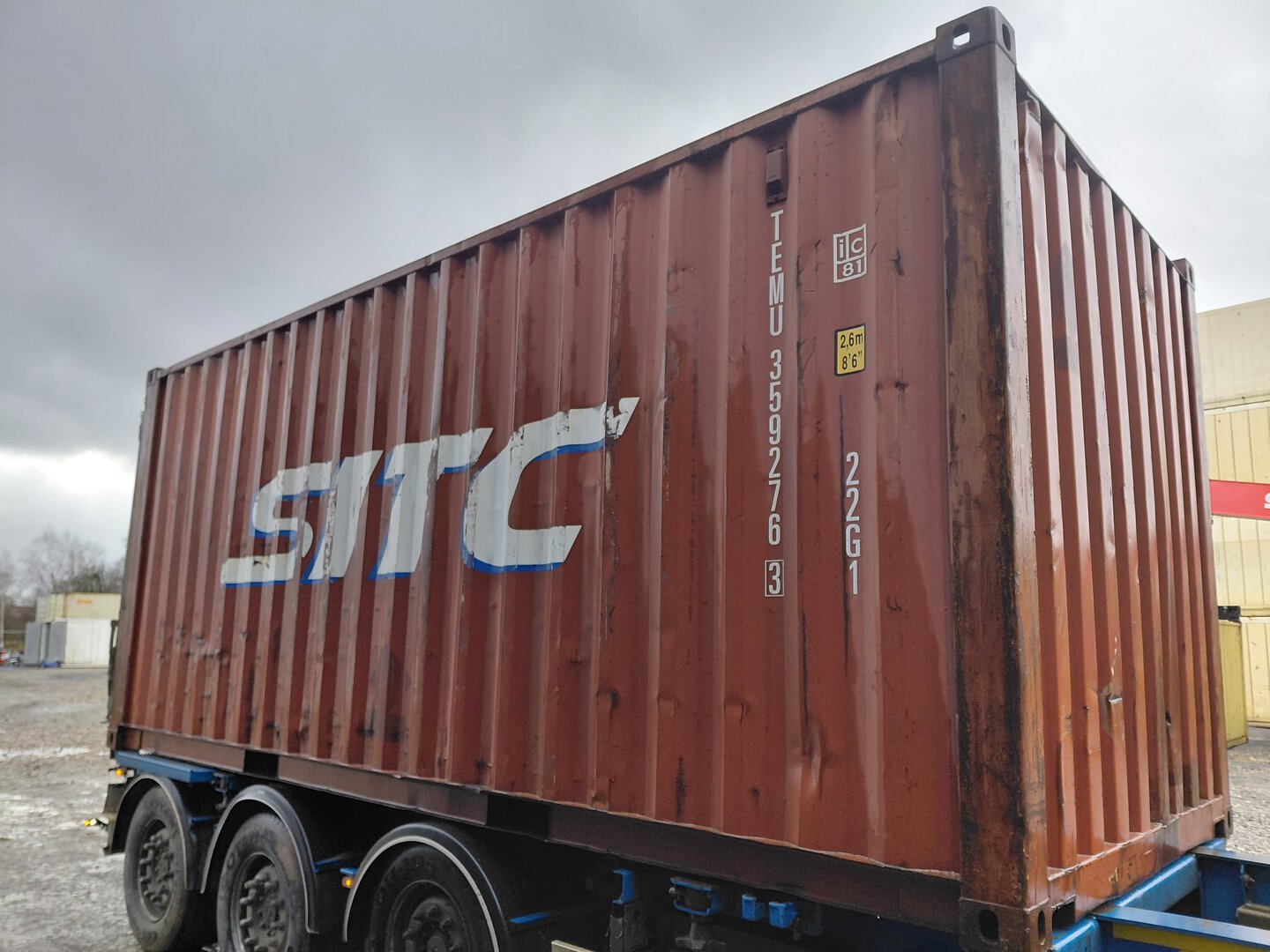 Морской контейнер TEMU3592763