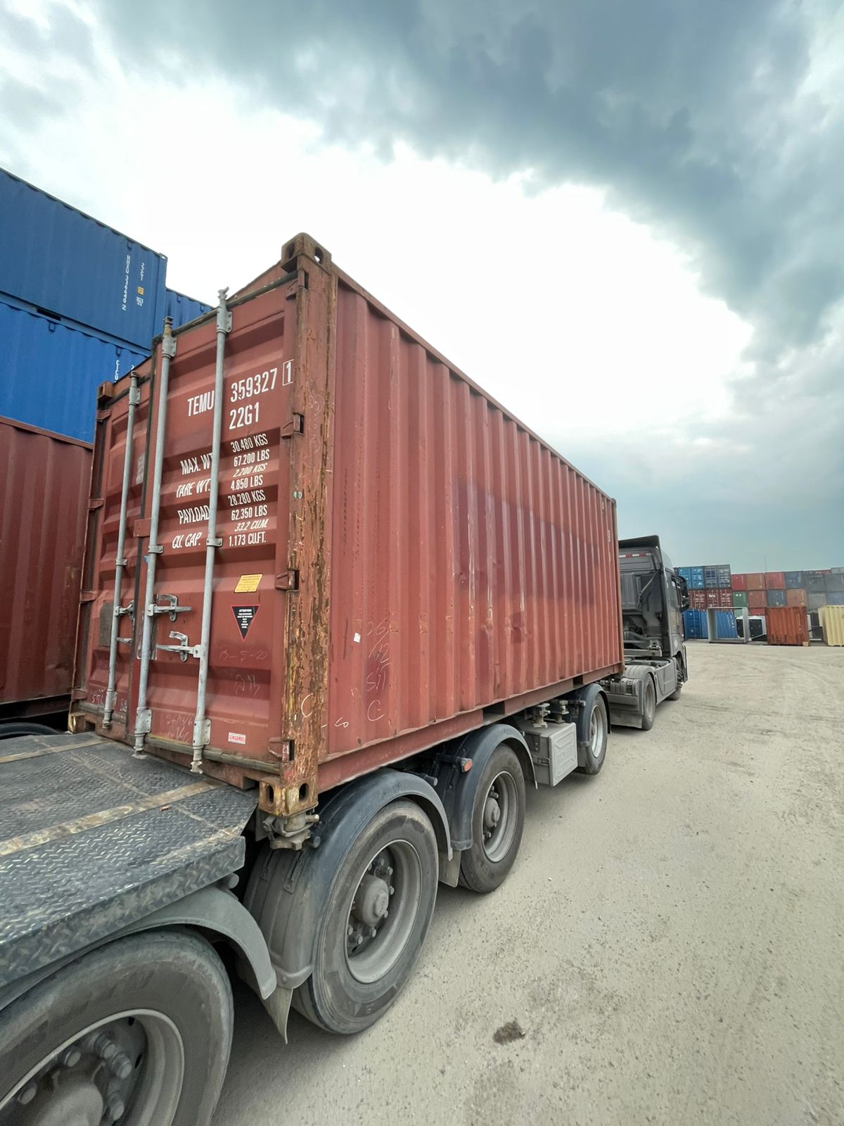 Морской контейнер TEMU3593271