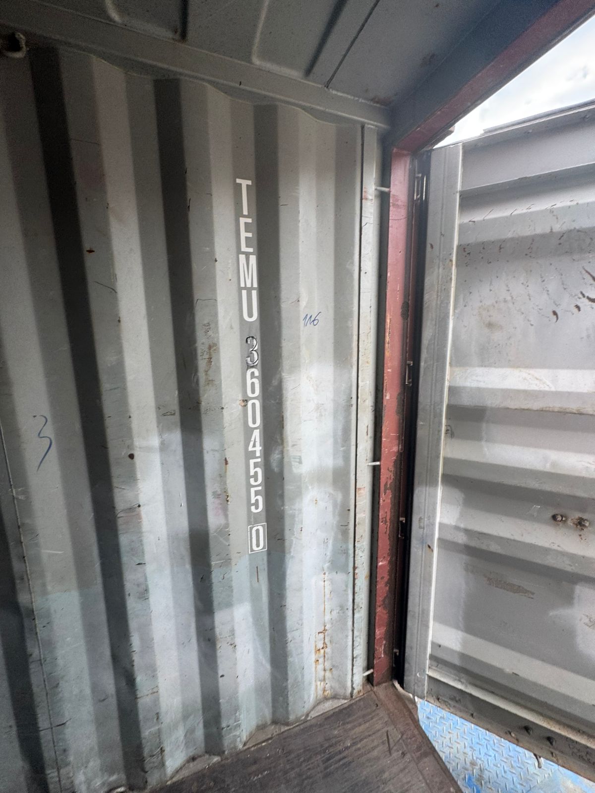 Морской контейнер TEMU3604550