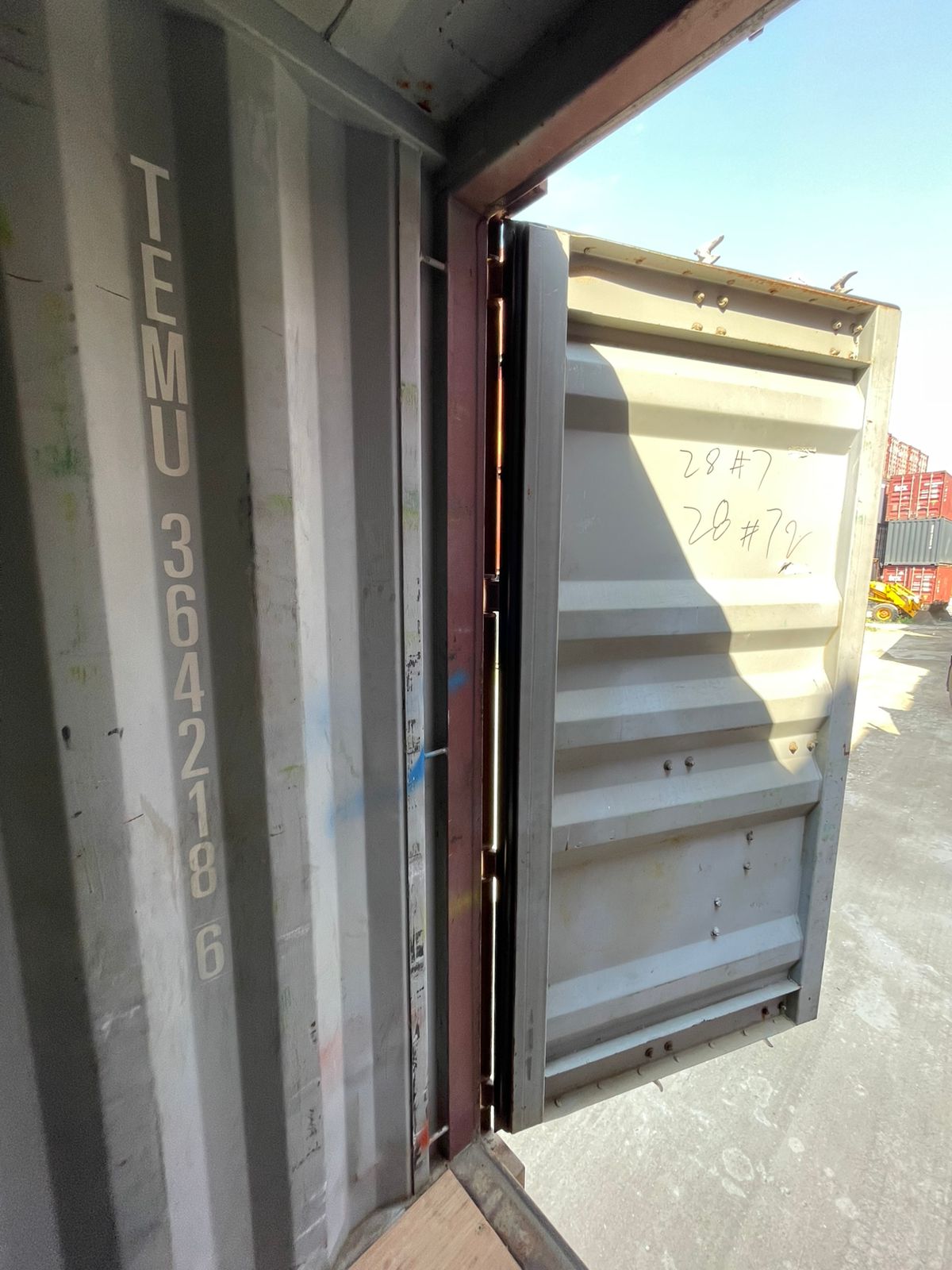 Морской контейнер TEMU3642186