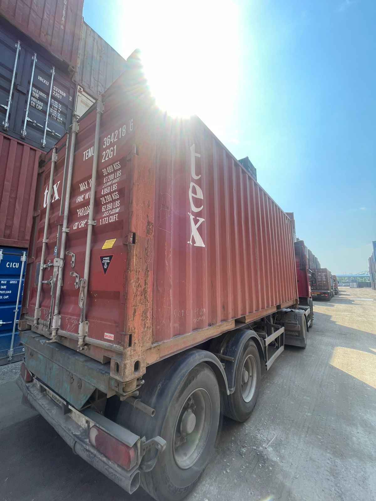 Морской контейнер TEMU3642186