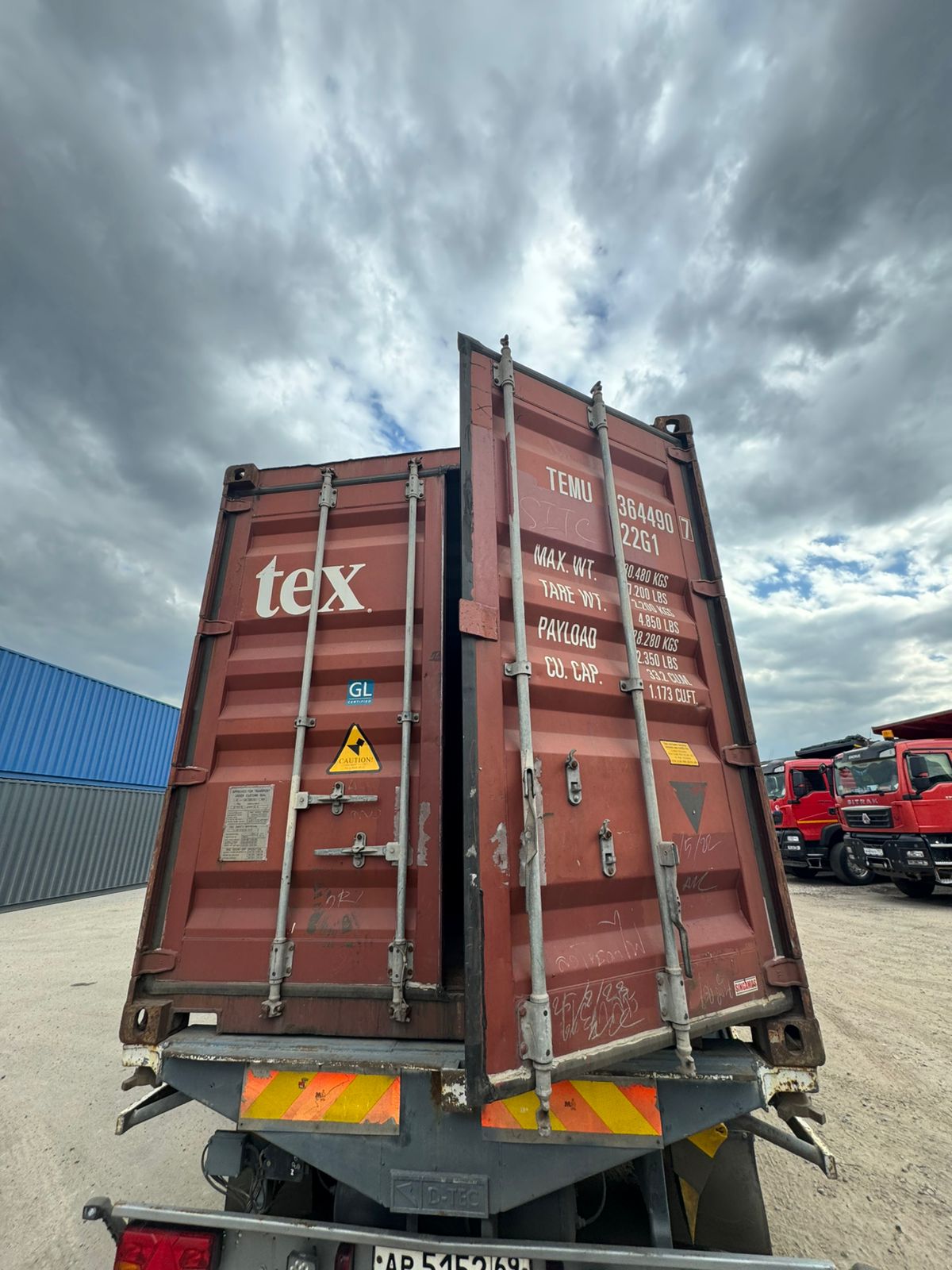 Морской контейнер TEMU3644907