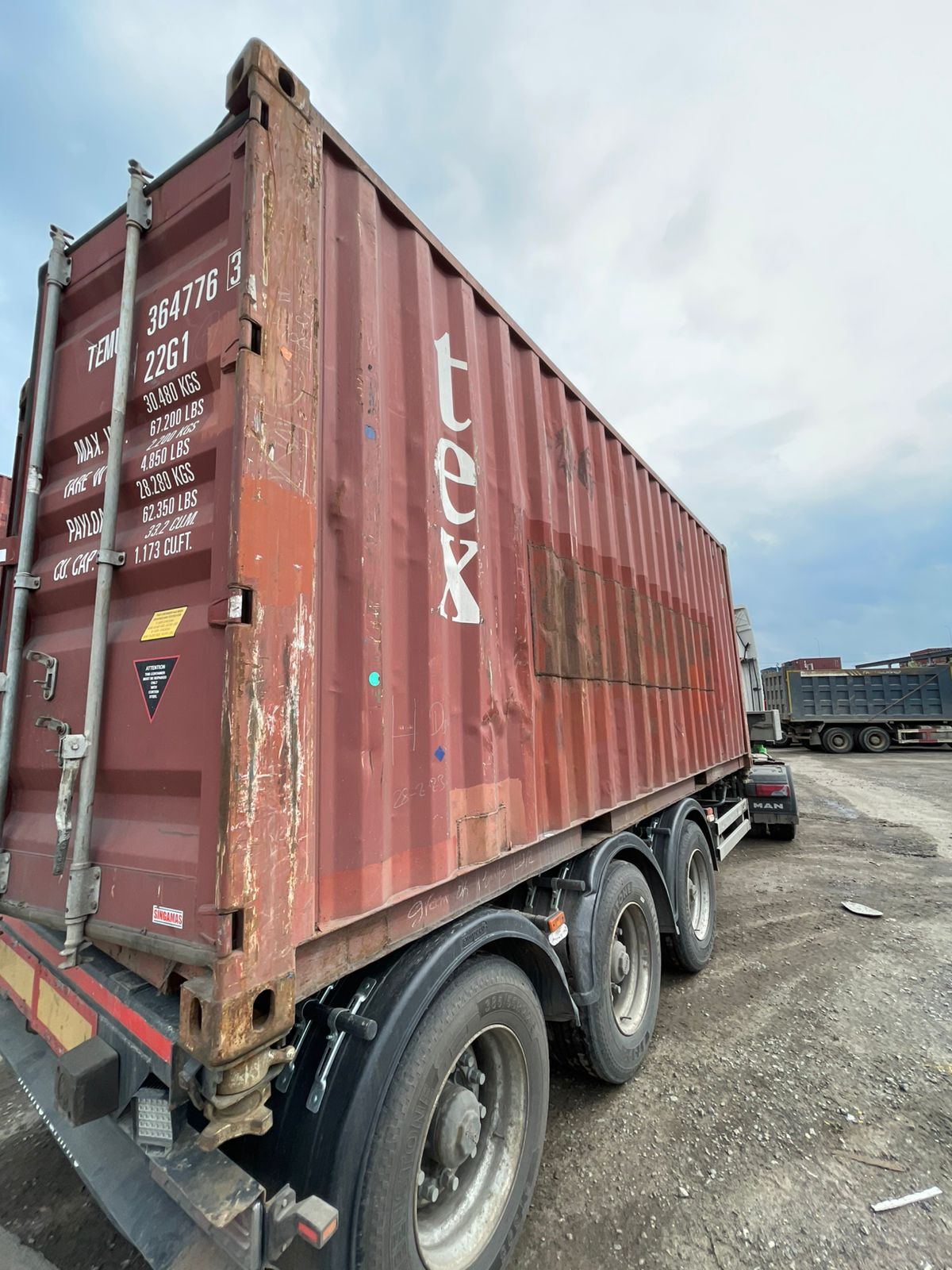 Морской контейнер TEMU3647763