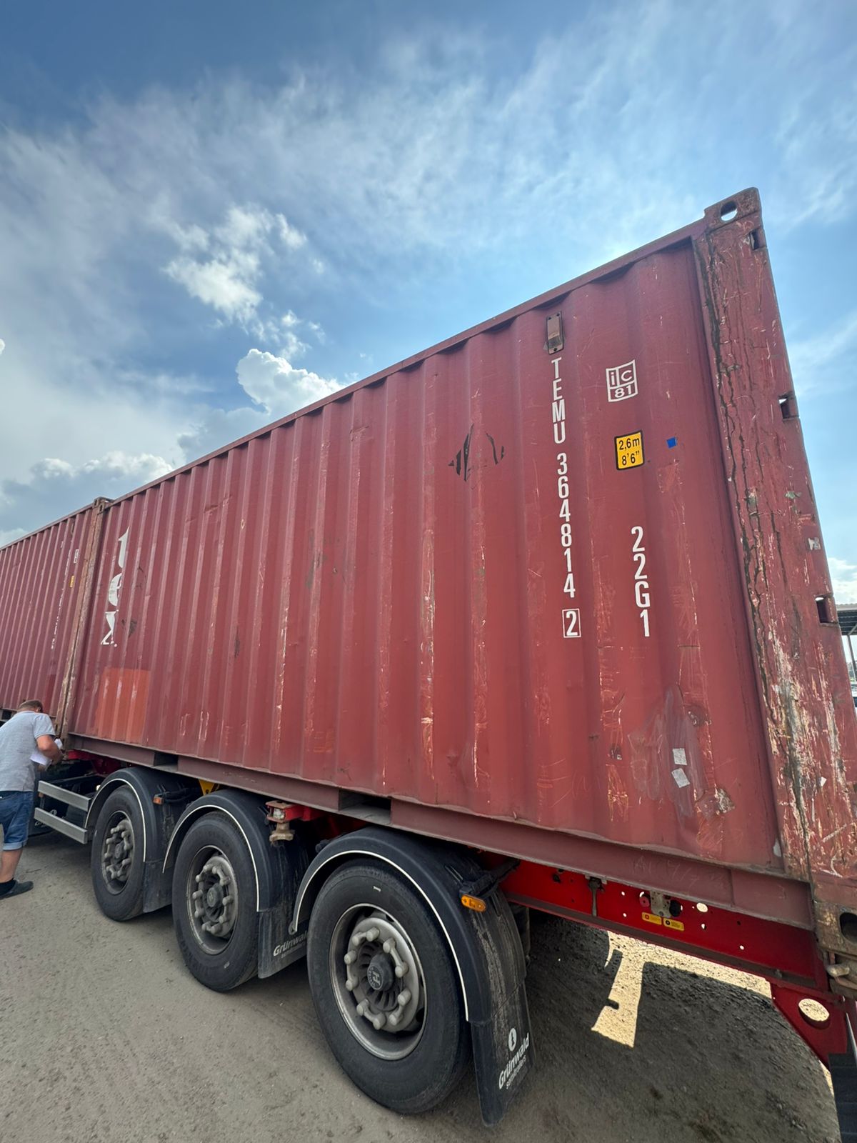 Морской контейнер TEMU3648142